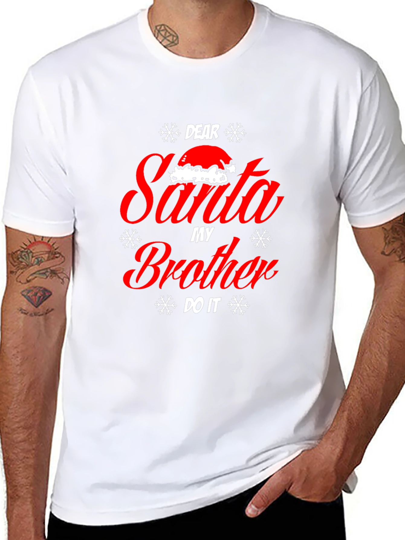 Dear Santa My Brother Did It! Christmas T-Shirt