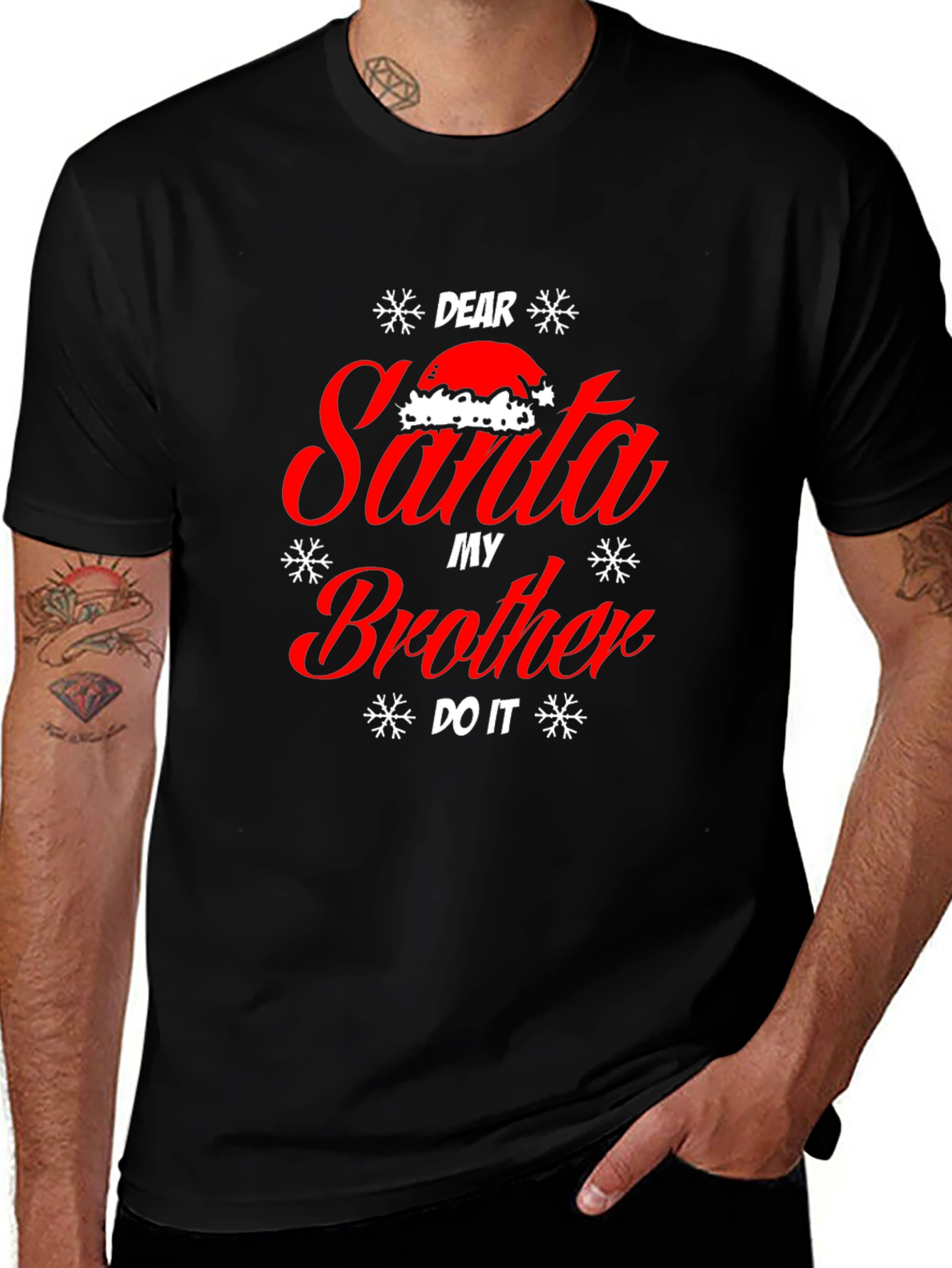 Dear Santa My Brother Did It! Christmas T-Shirt