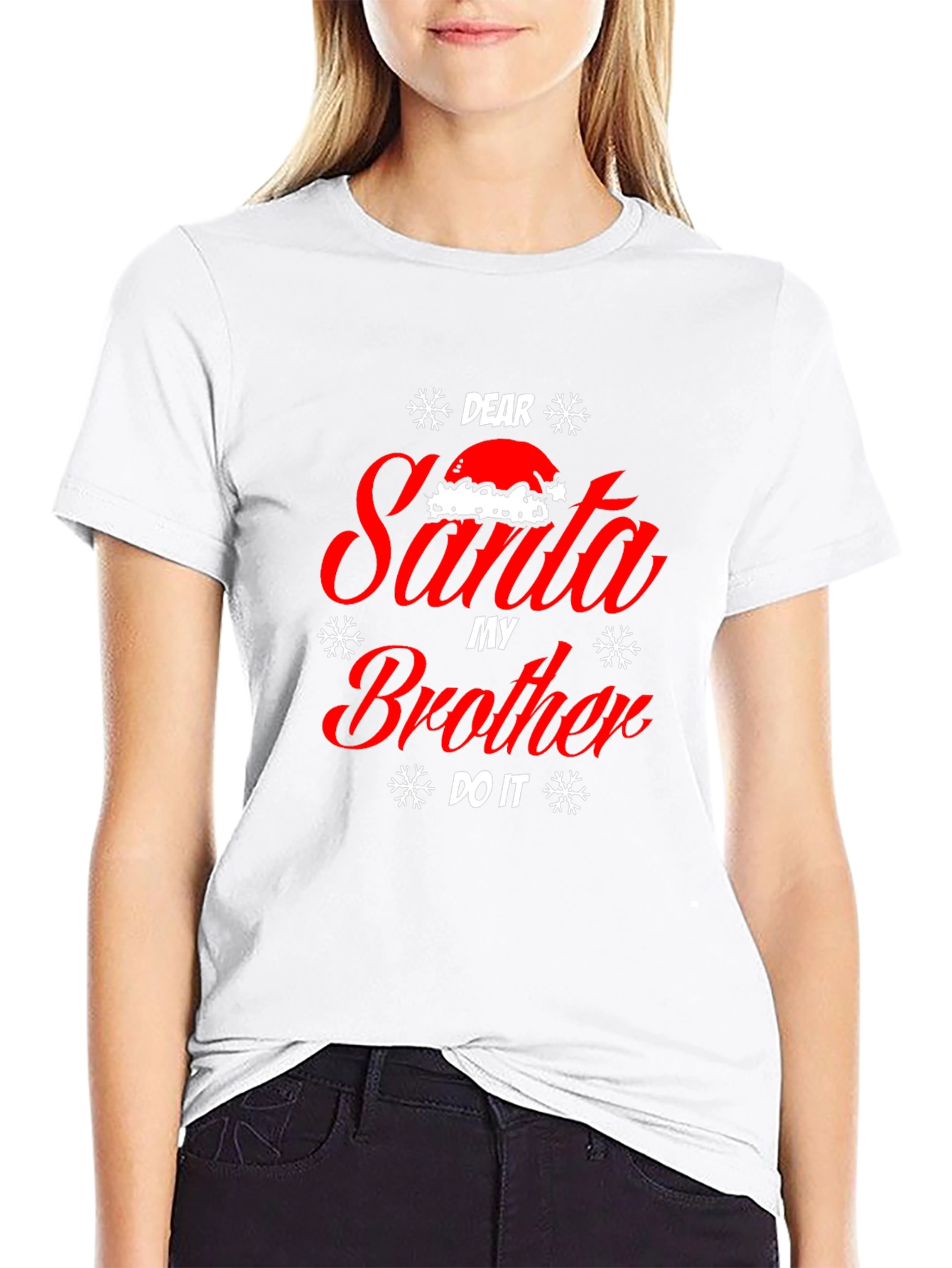Dear Santa My Brother Did It! Christmas T-Shirt