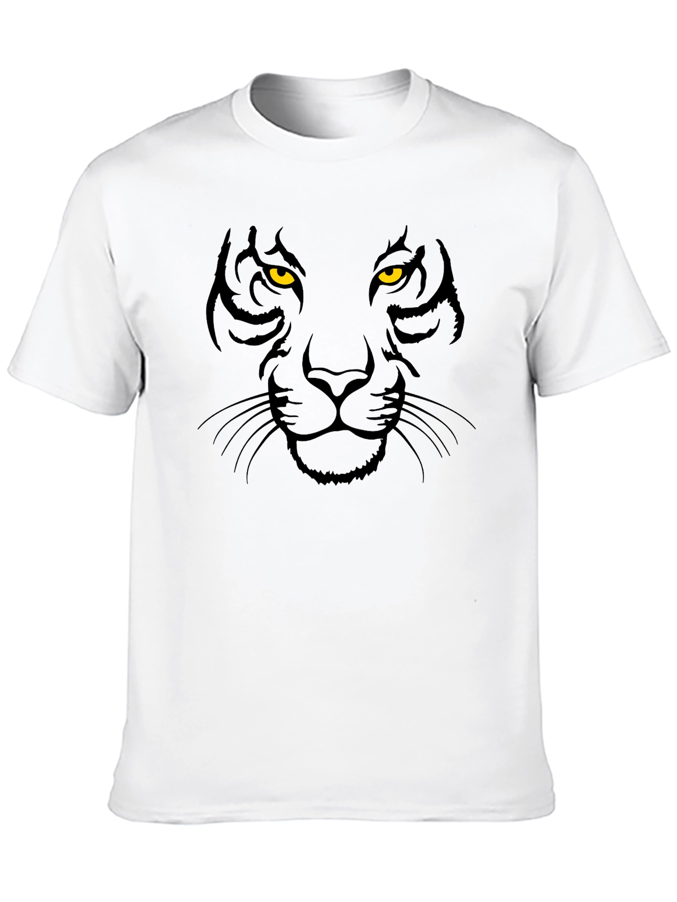 Black Panther Face Graphic Tee - Mens