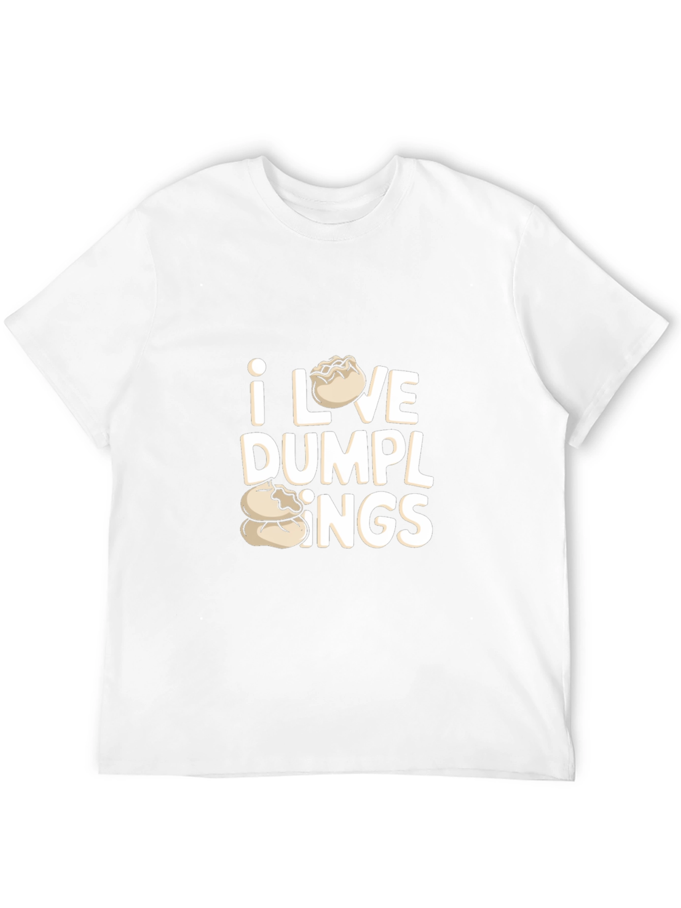 I Love Dumplings Graphic T-Shirt - Casual Wear