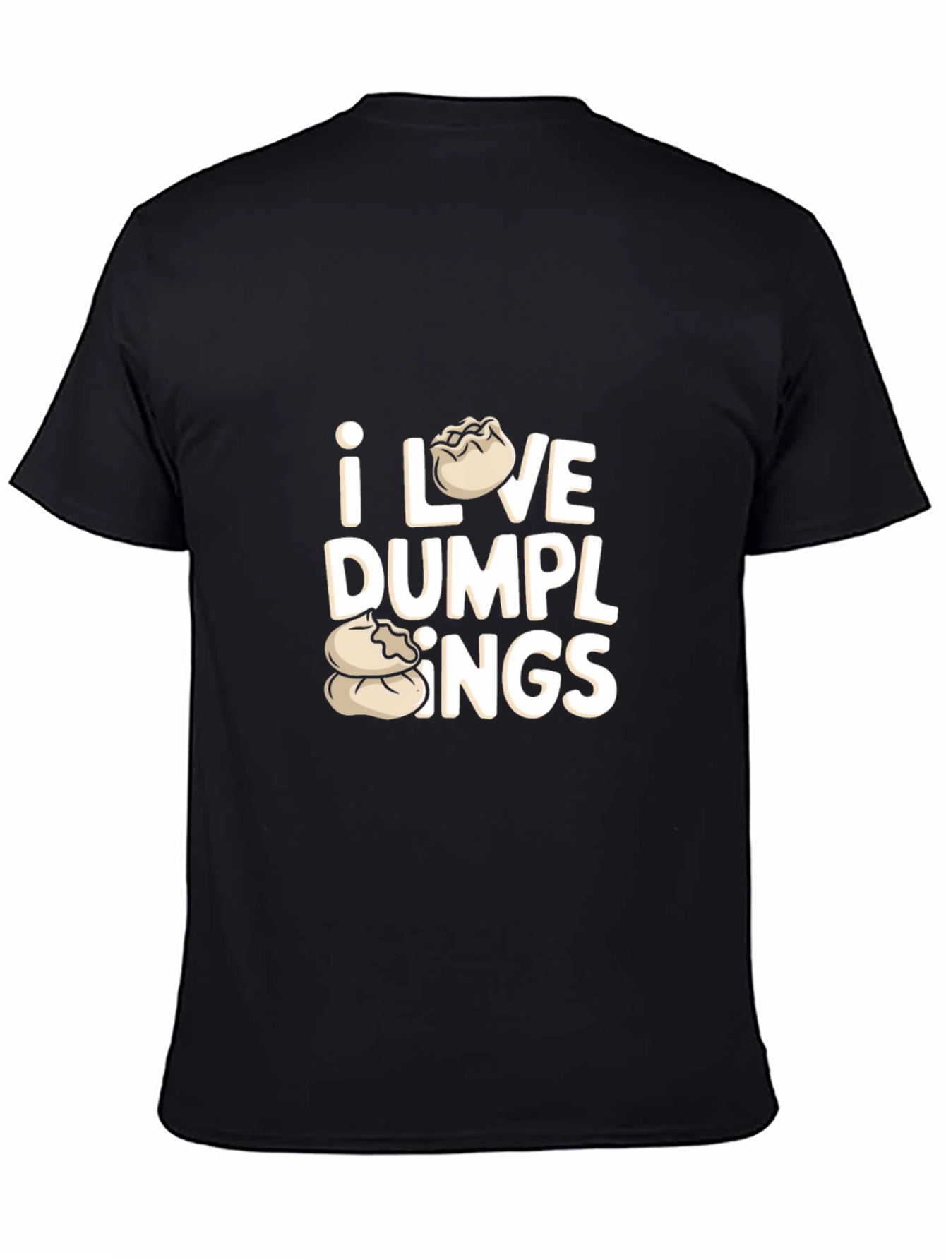 I Love Dumplings Graphic T-Shirt - Casual Wear