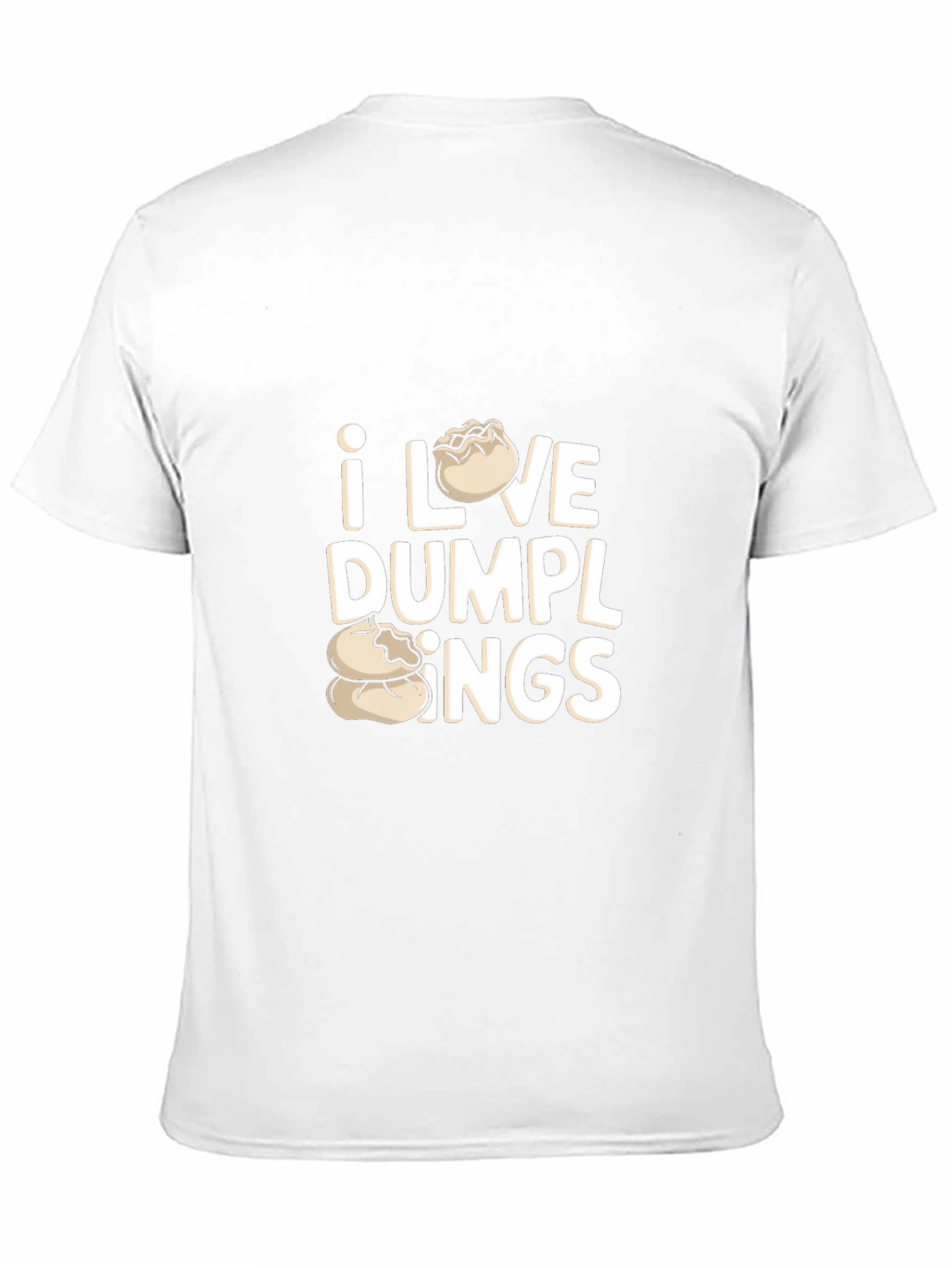 I Love Dumplings Graphic T-Shirt - Casual Wear