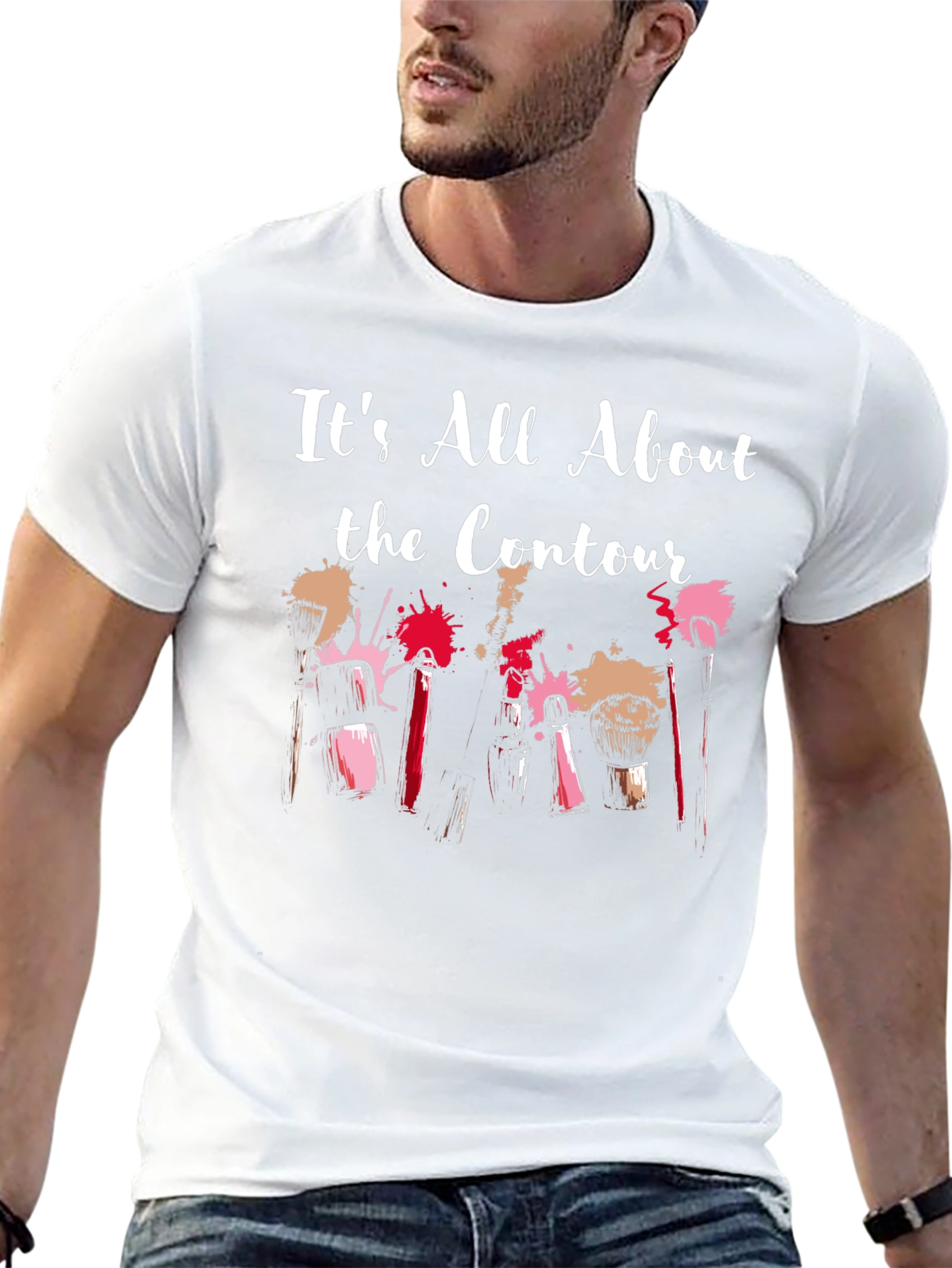 Its All About the Contour Makeup T-Shirt