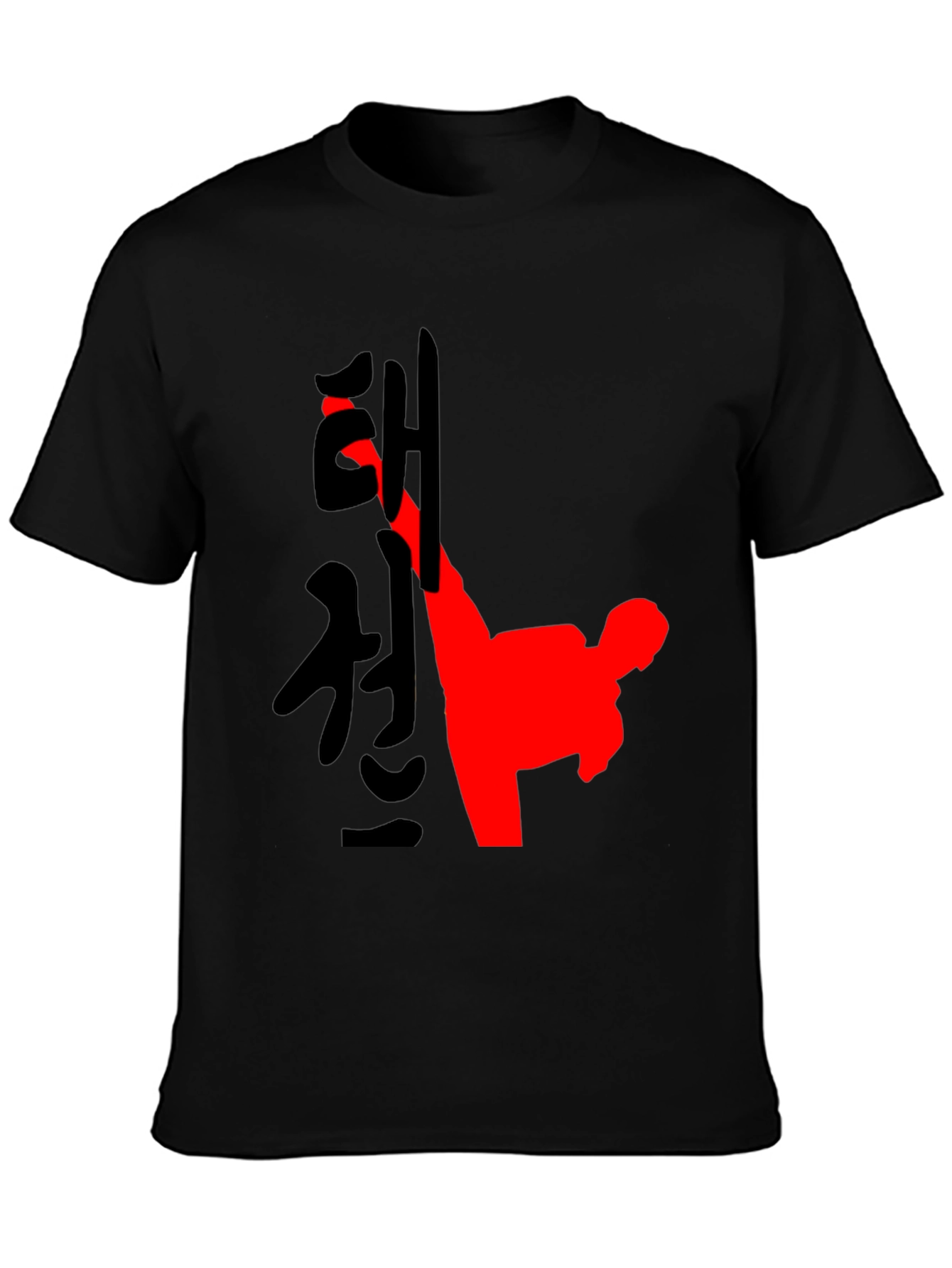Taekwondo Kick Graphic T-Shirt - Martial Arts