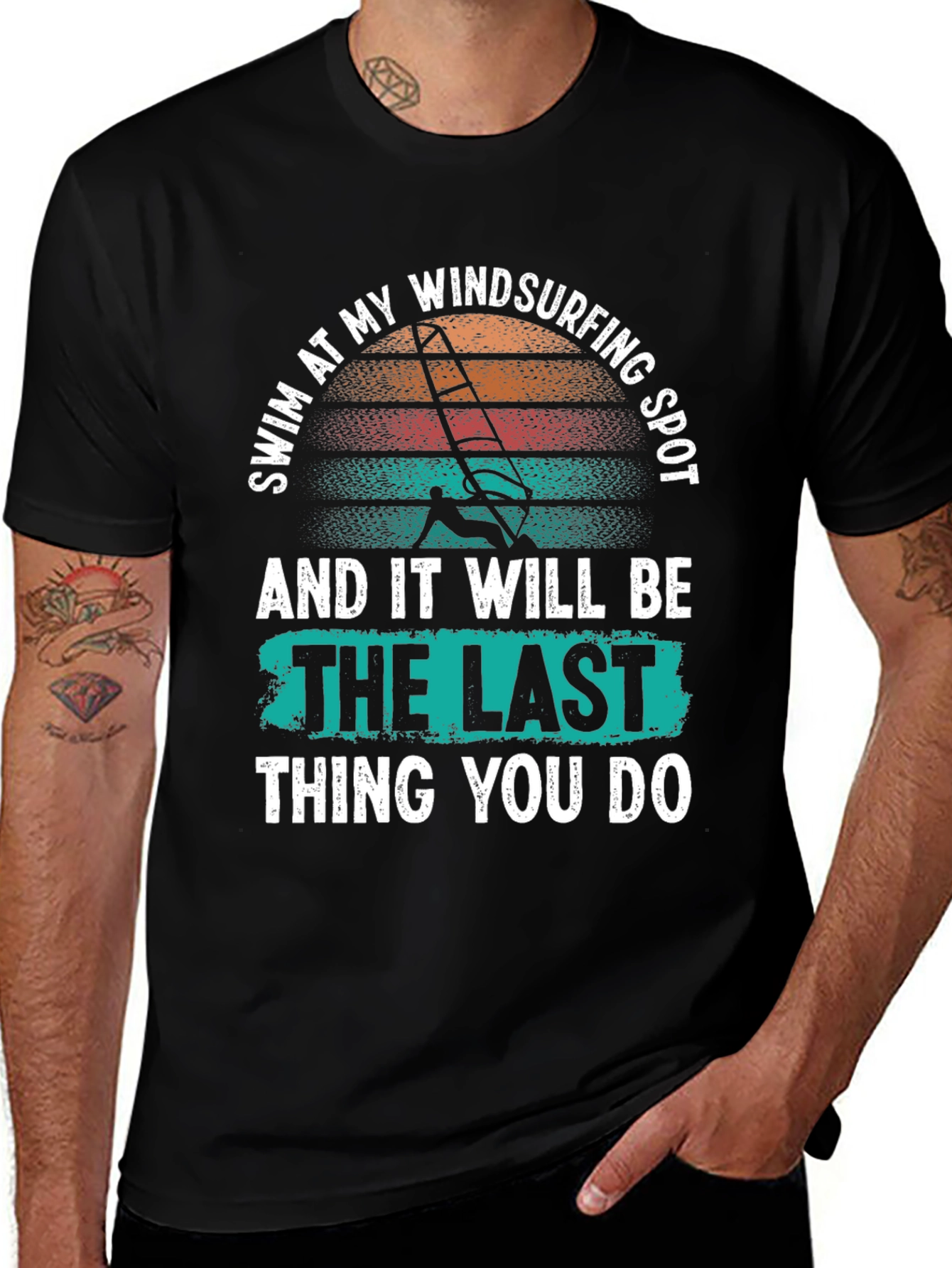 Swim at My Windsurfing Spot T-Shirt