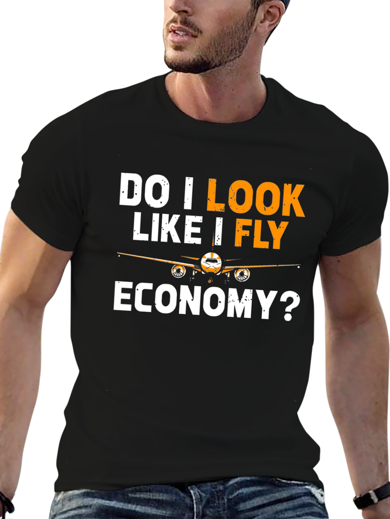 Fly Economy? Graphic Mens T-Shirt