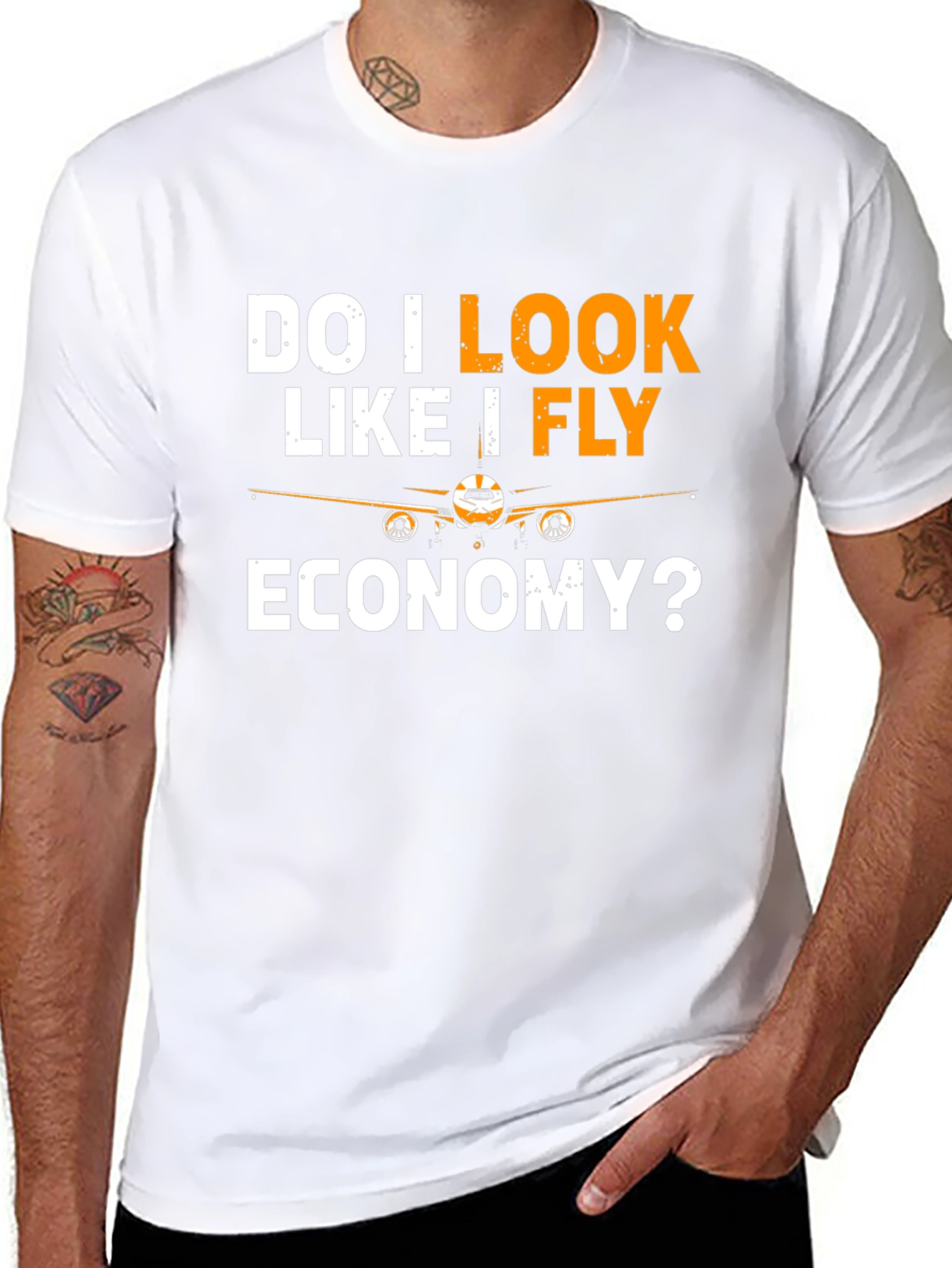 Fly Economy? Graphic Mens T-Shirt