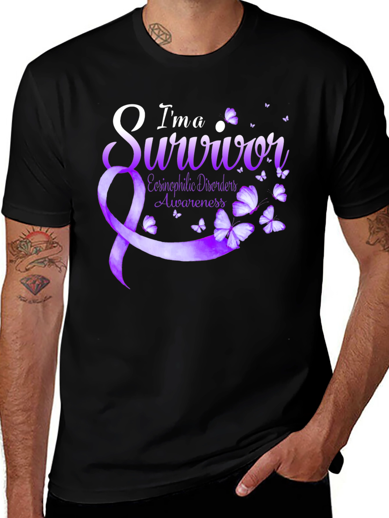 Eosinophilic Disorders Awareness Survivor T-Shirt