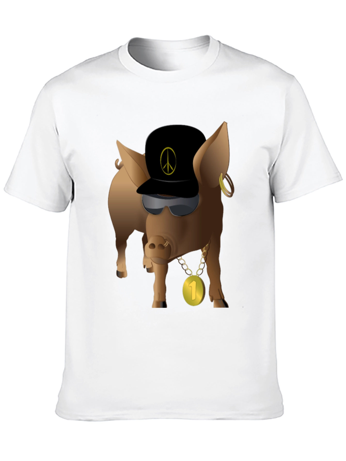 Cool Pig Graphic Tee - Number One Style