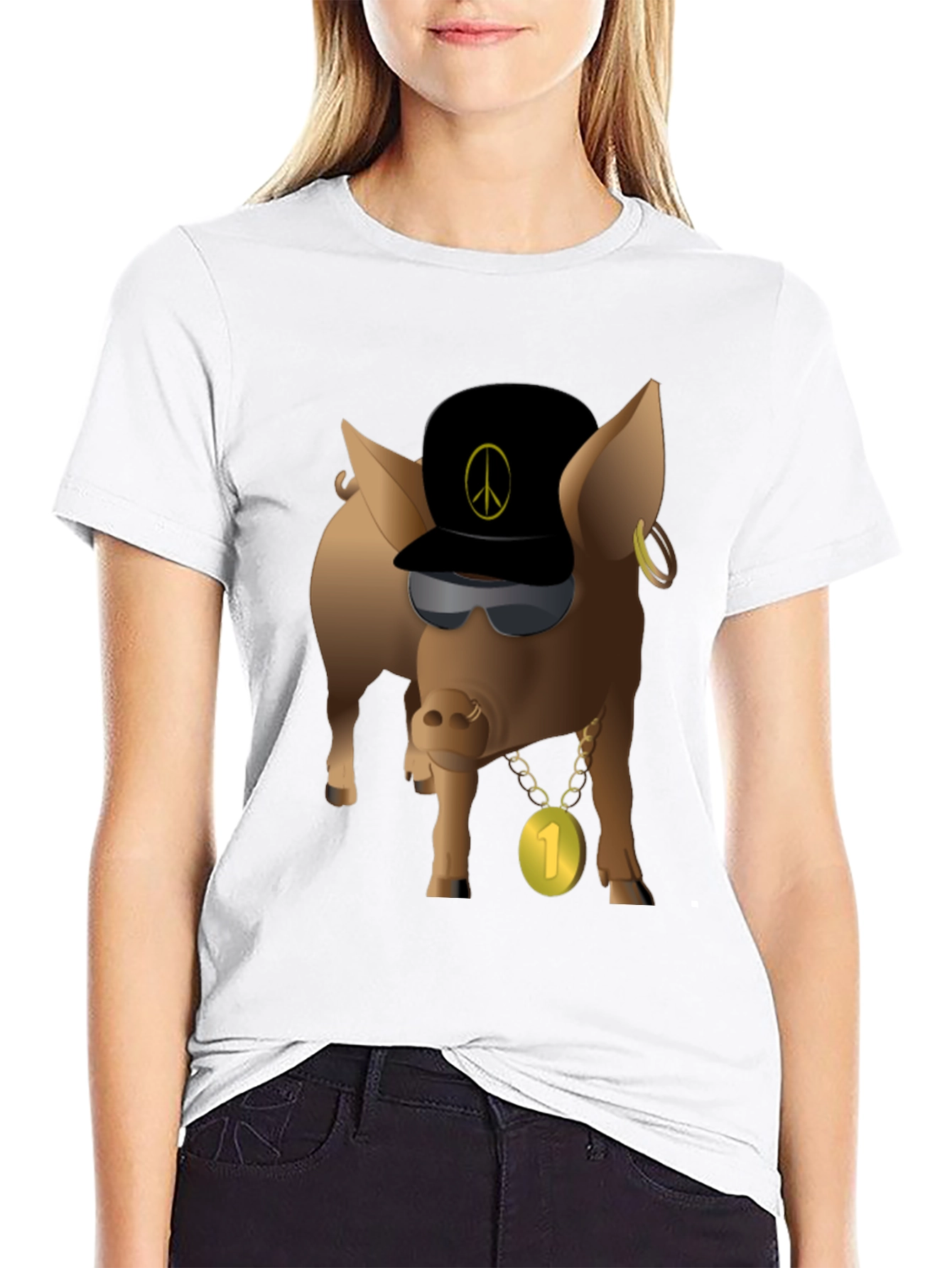 Cool Pig Graphic Tee - Number One Style