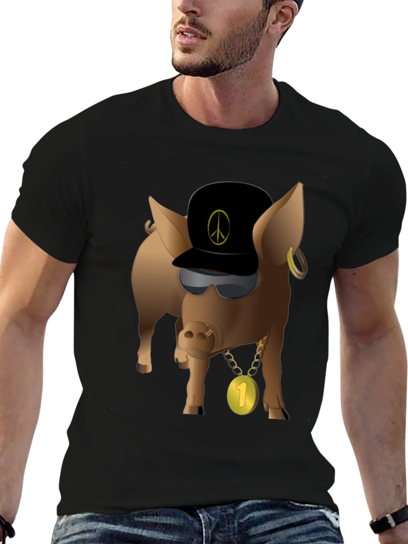 Cool Pig Graphic Tee - Number One Style