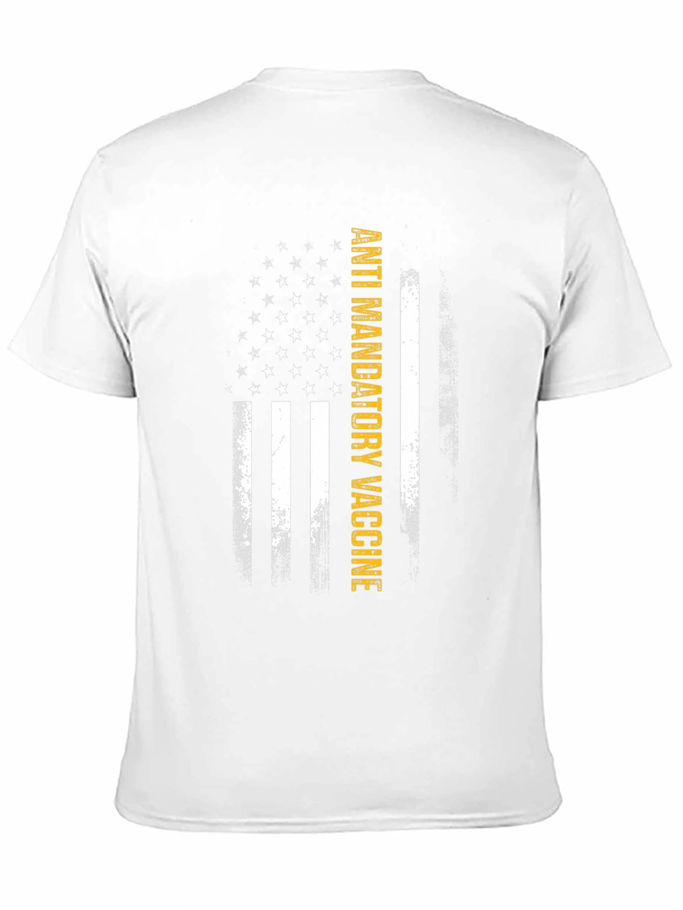Anti Mandatory Vaccine USA Flag T-Shirt