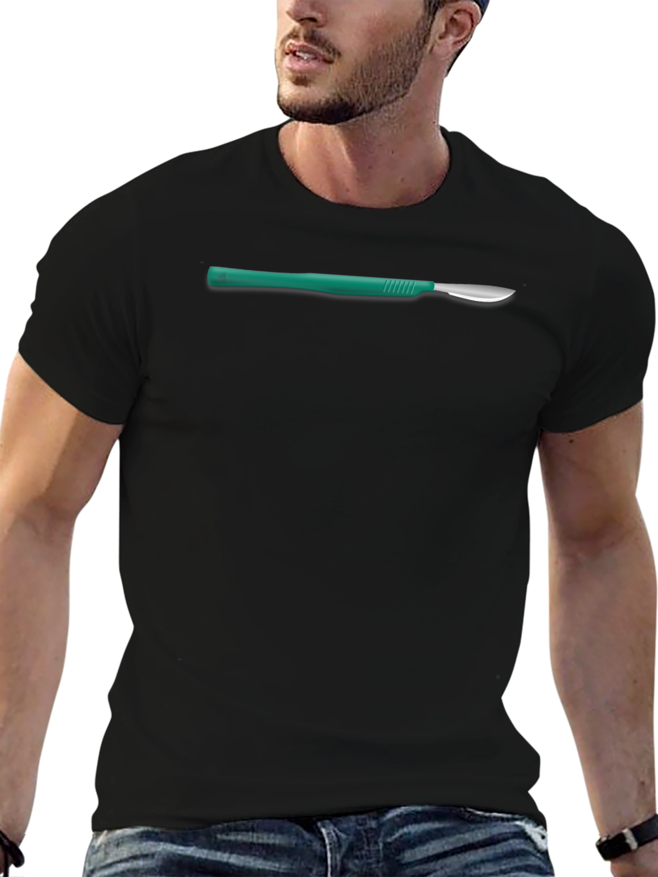Surgeons Scalpel Tee - Medical Precision