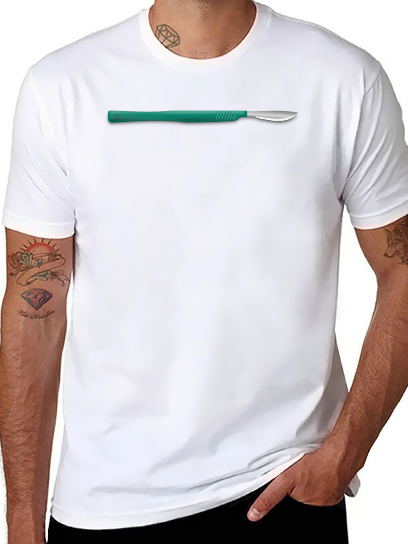 Surgeons Scalpel Tee - Medical Precision