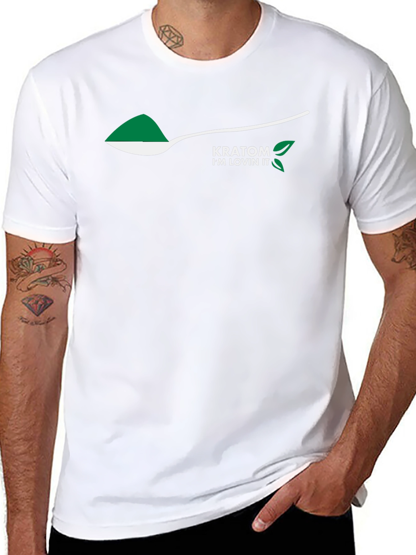 Kratom Im Lovin It T-Shirt - Novelty Design