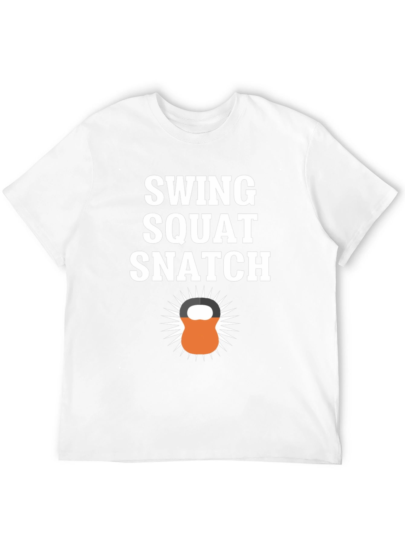 Swing Squat Snatch Graphic T-Shirt - Fitness Motivation Tee
