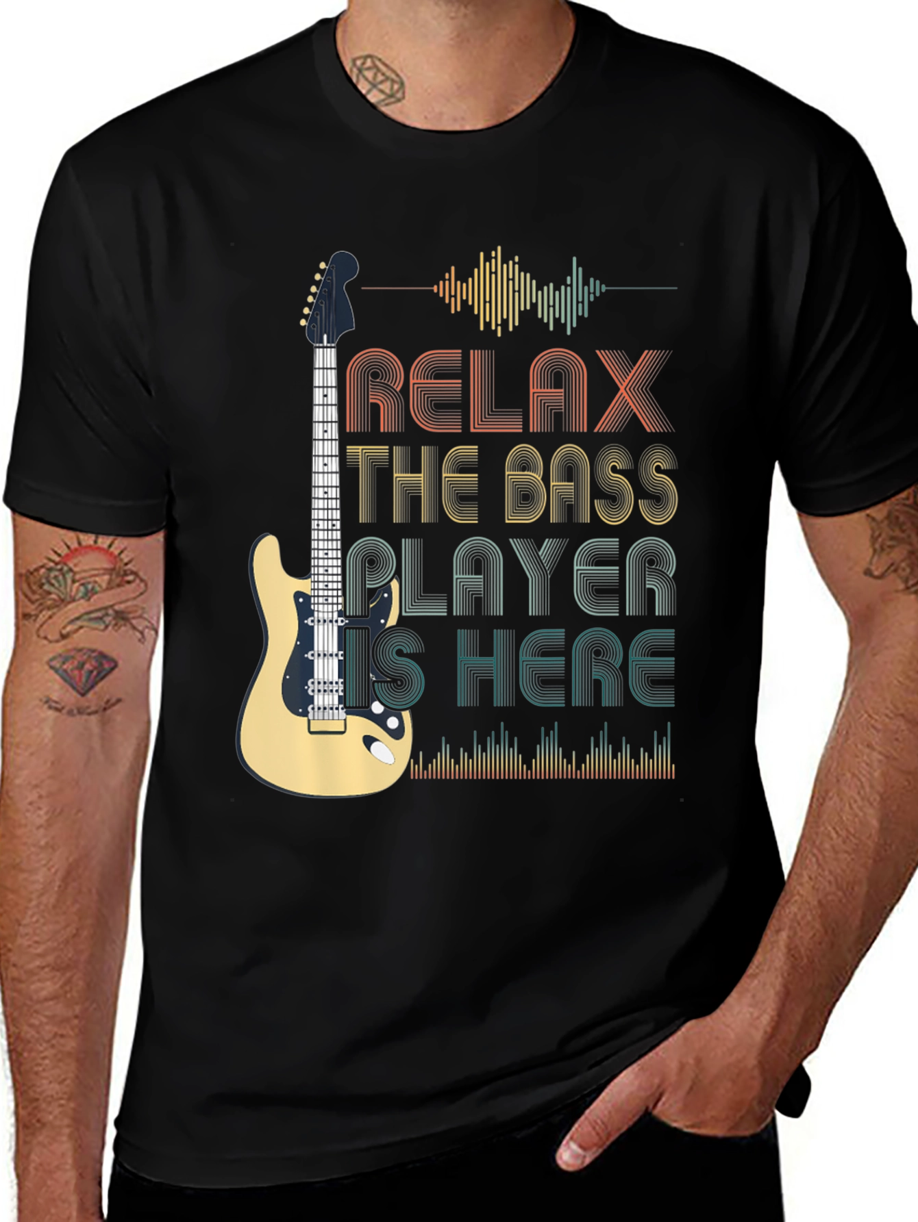 Relax The Bass Player Is Here T-Shirt