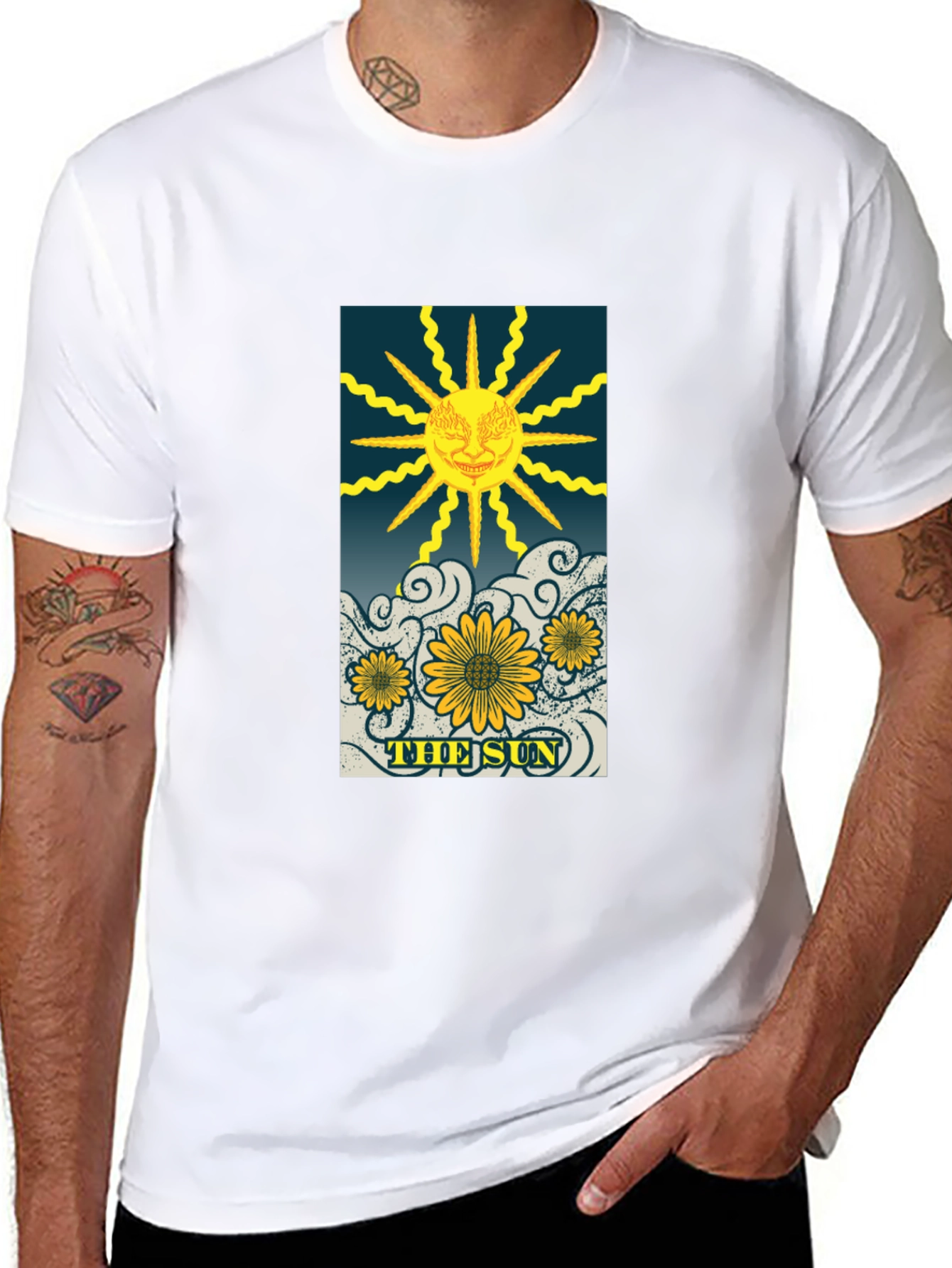 The Sun Tarot Card T-Shirt