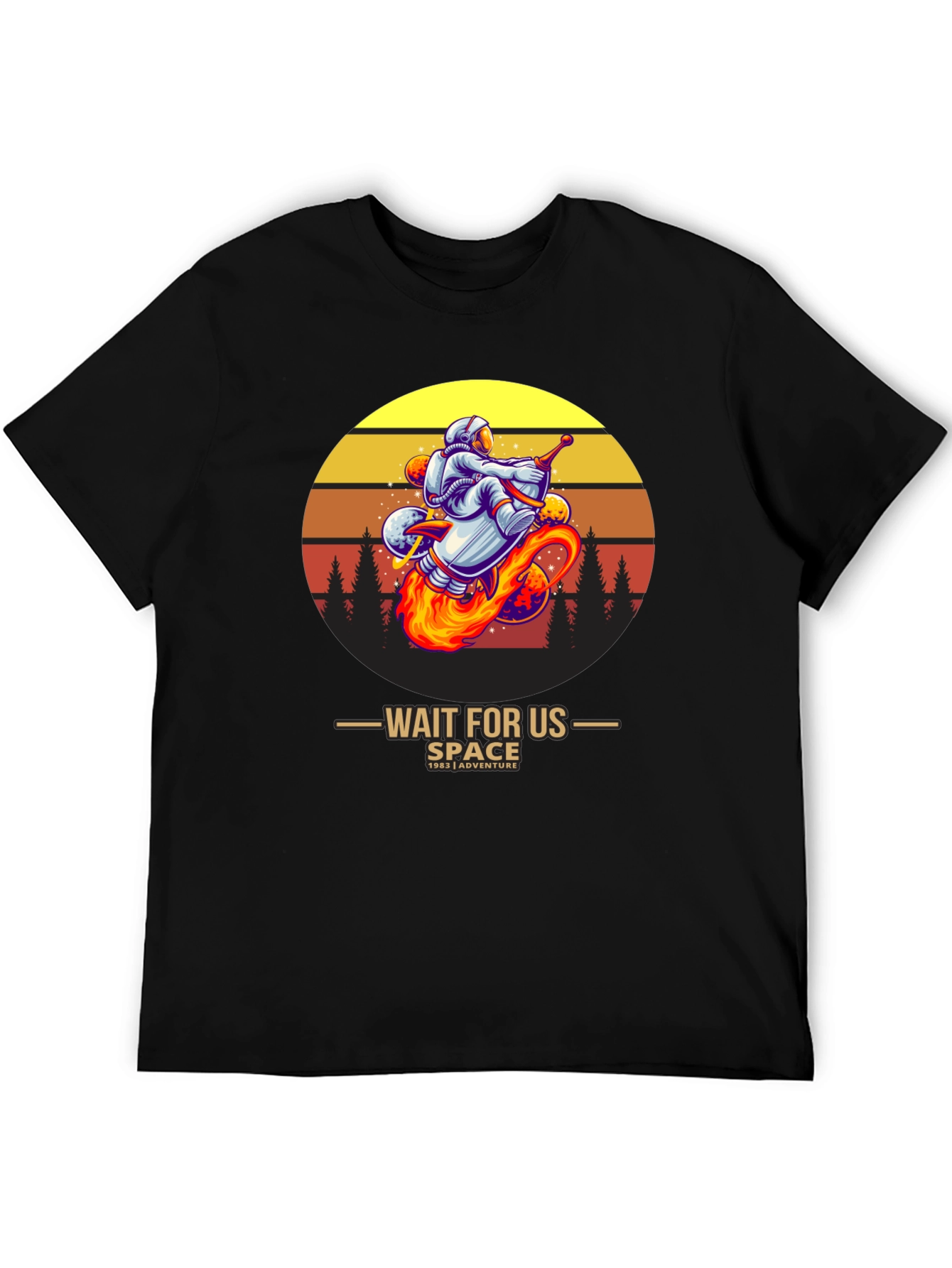 Retro Astronaut Adventure T-Shirt