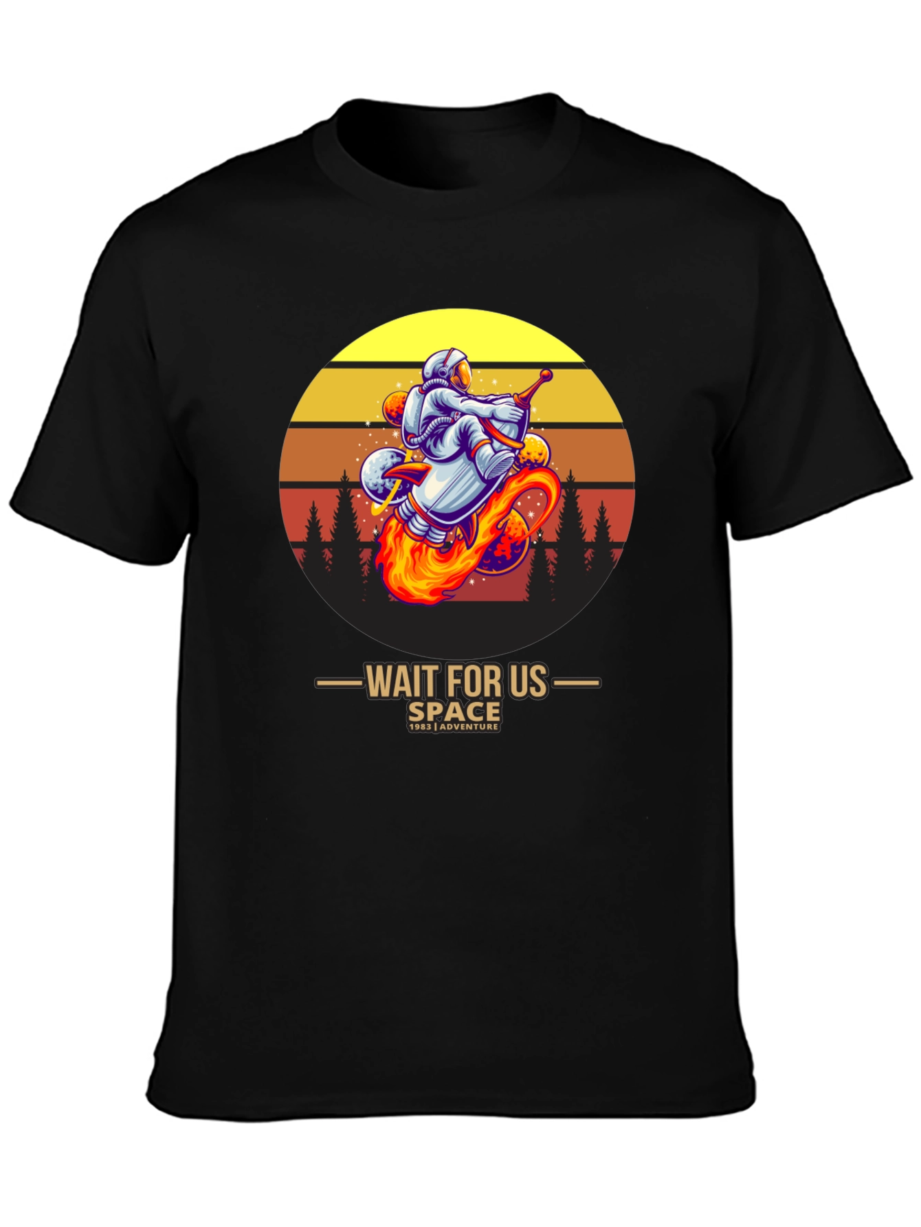 Retro Astronaut Adventure T-Shirt