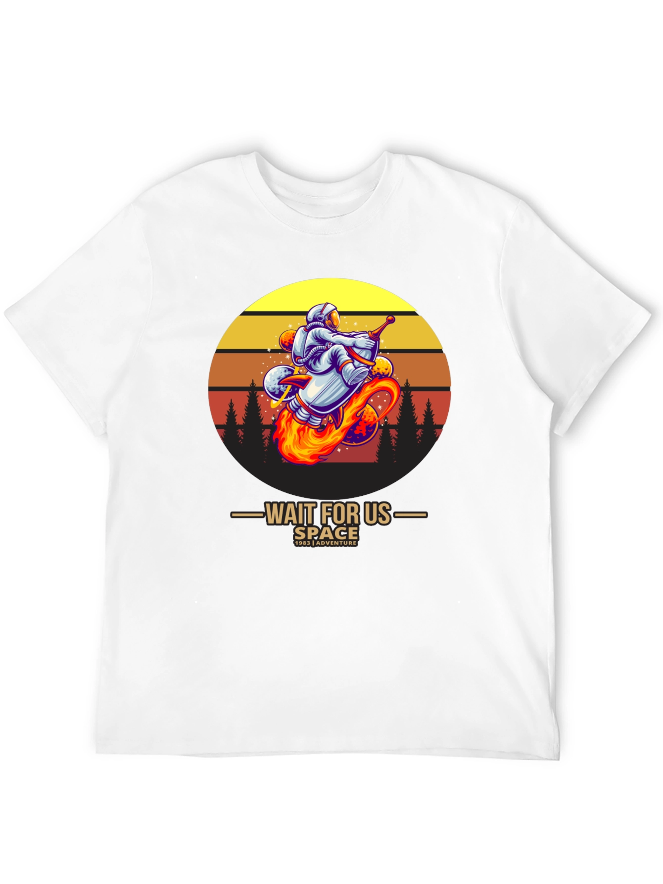 Retro Astronaut Adventure T-Shirt