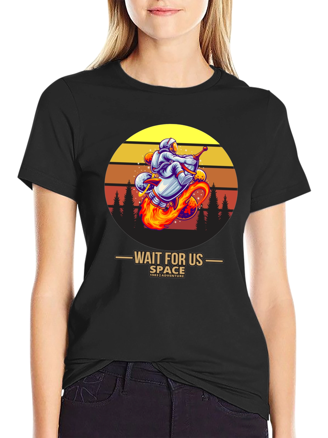 Retro Astronaut Adventure T-Shirt