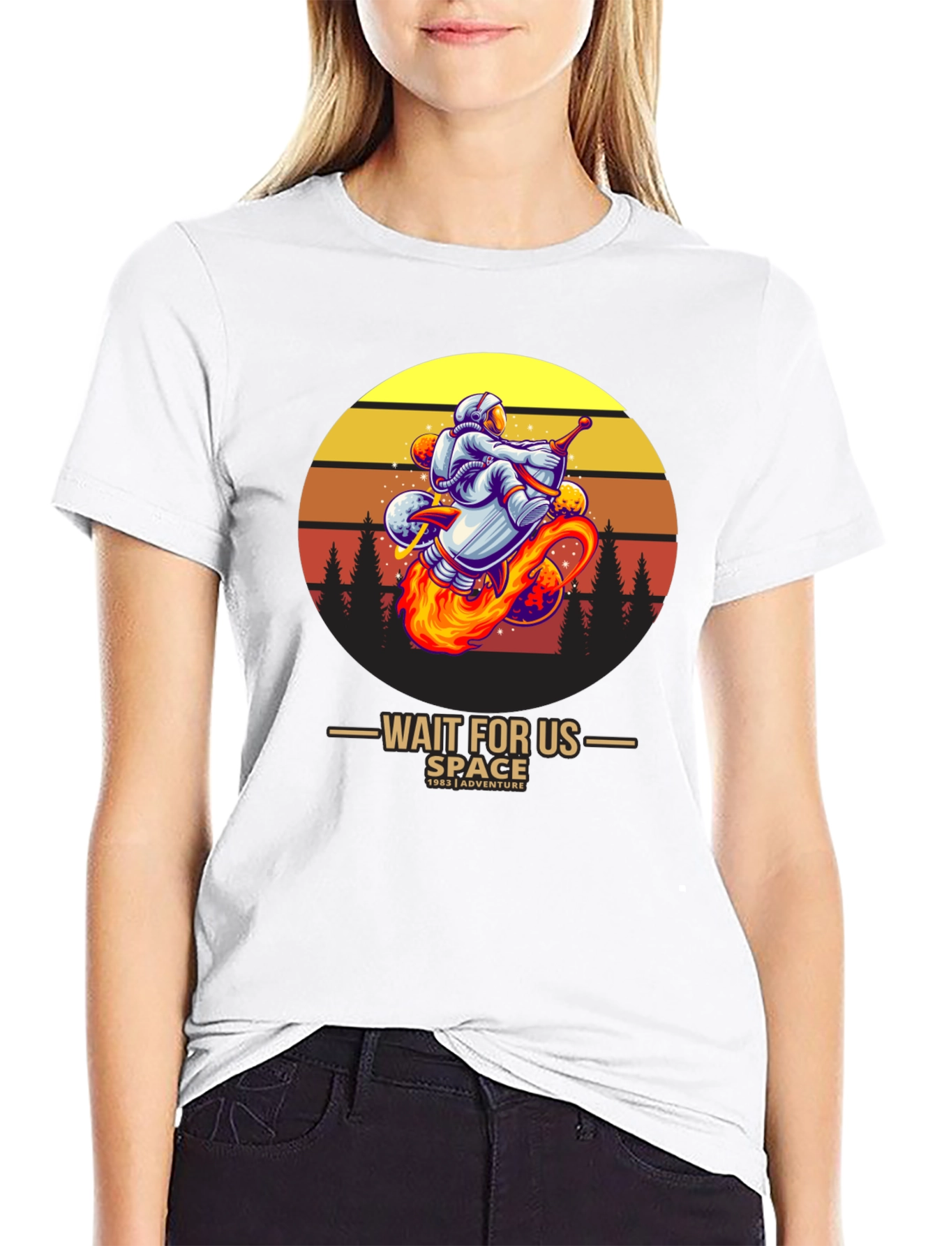 Retro Astronaut Adventure T-Shirt