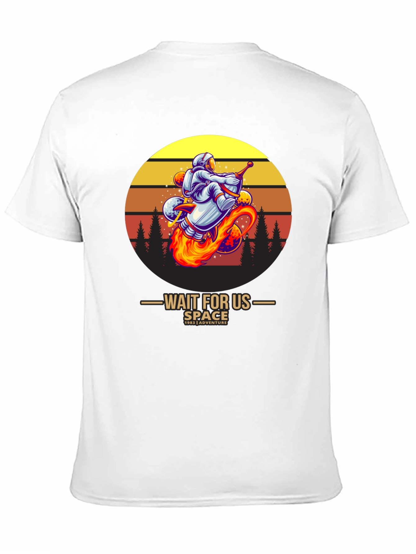 Retro Astronaut Adventure T-Shirt