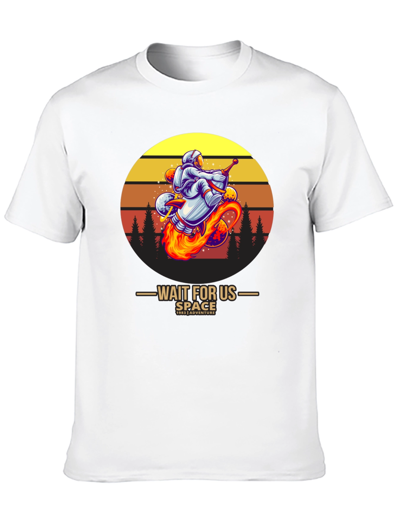 Retro Astronaut Adventure T-Shirt