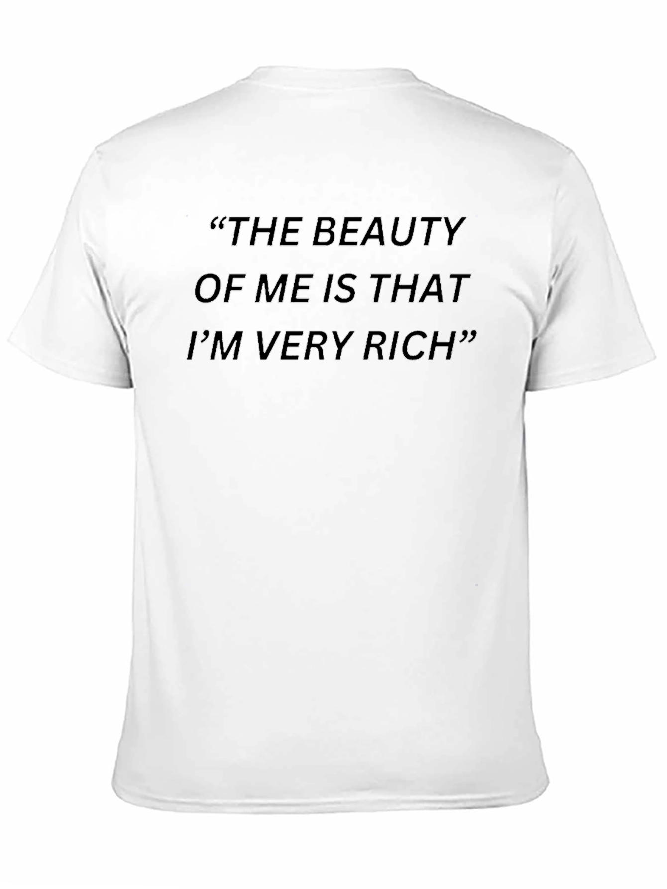 Richness Quote Graphic Tee