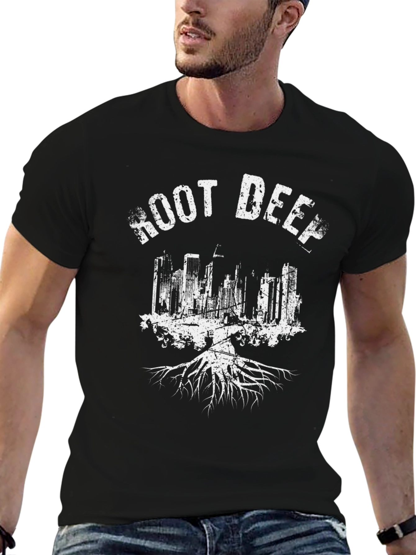 Root Deep Cityscape T-Shirt