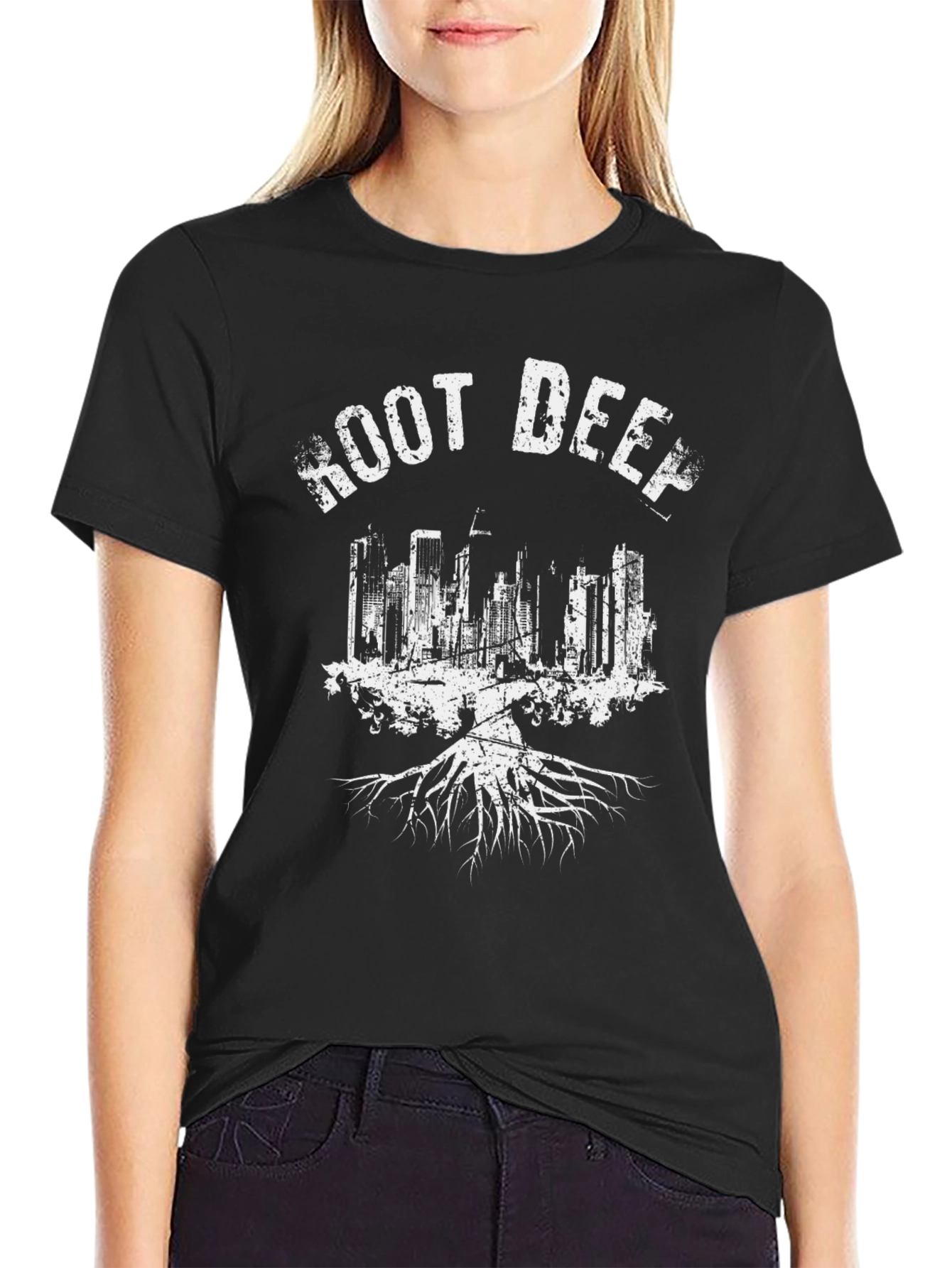 Root Deep Cityscape T-Shirt