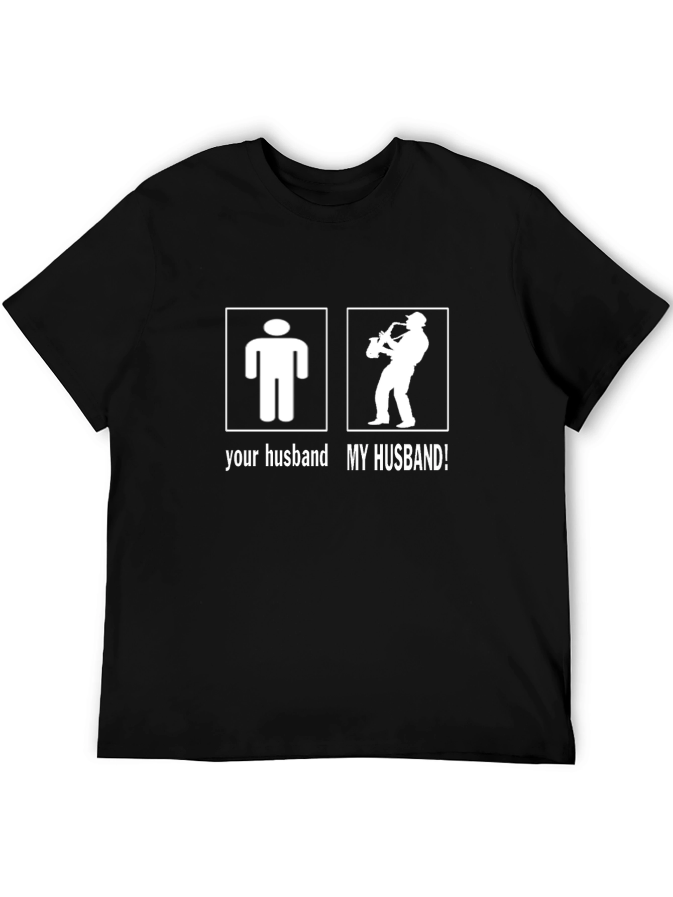 Funny Husband Saxophone T-Shirt