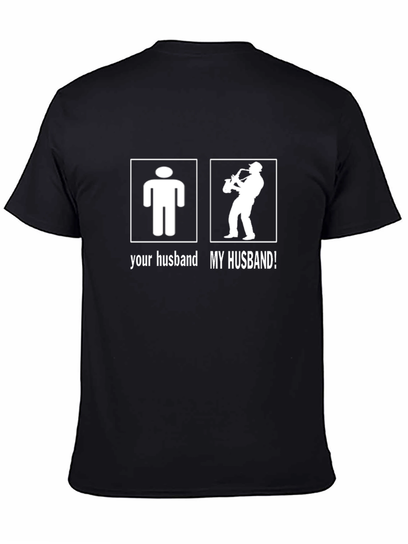 Funny Husband Saxophone T-Shirt