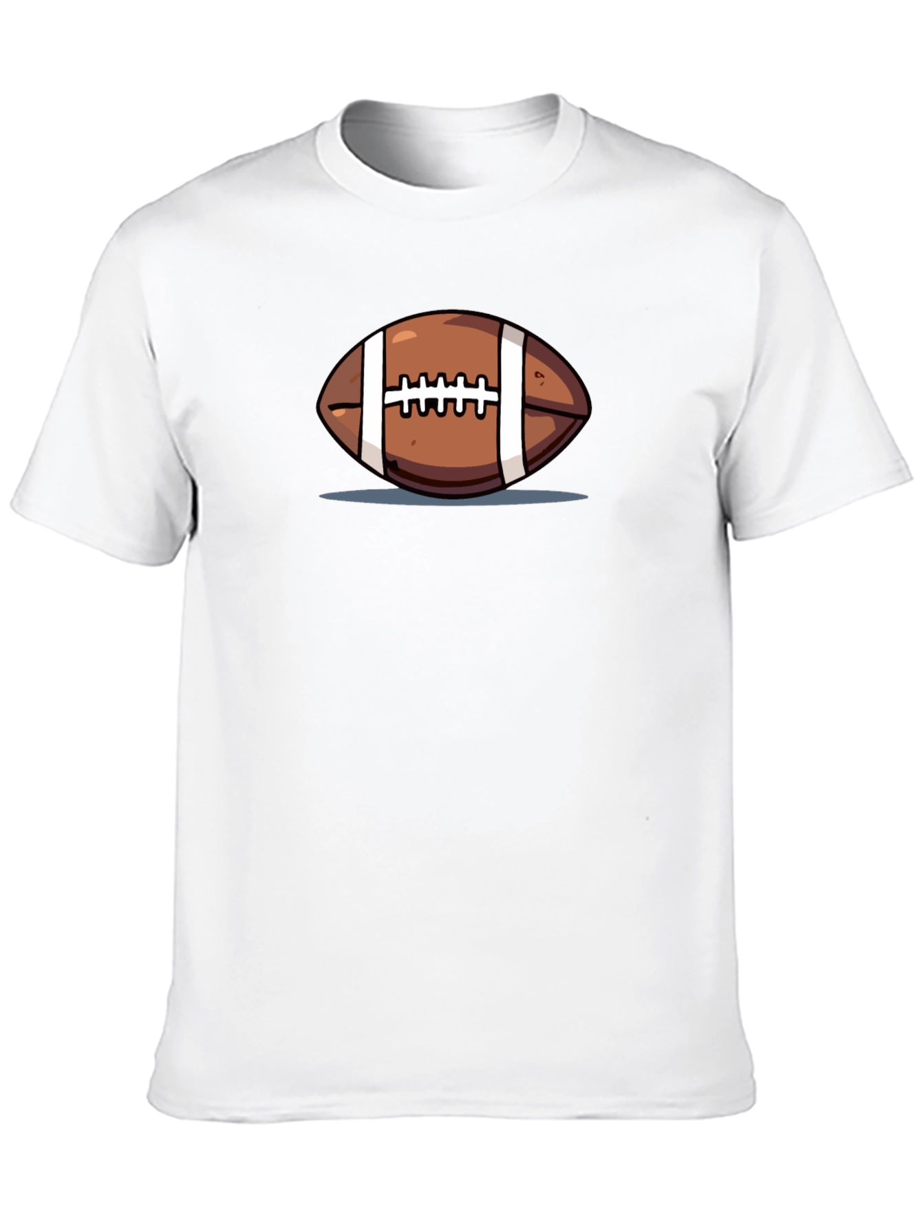 Football Graphic Black T-Shirt