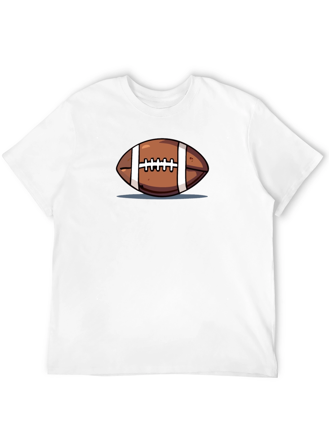 Football Graphic Black T-Shirt
