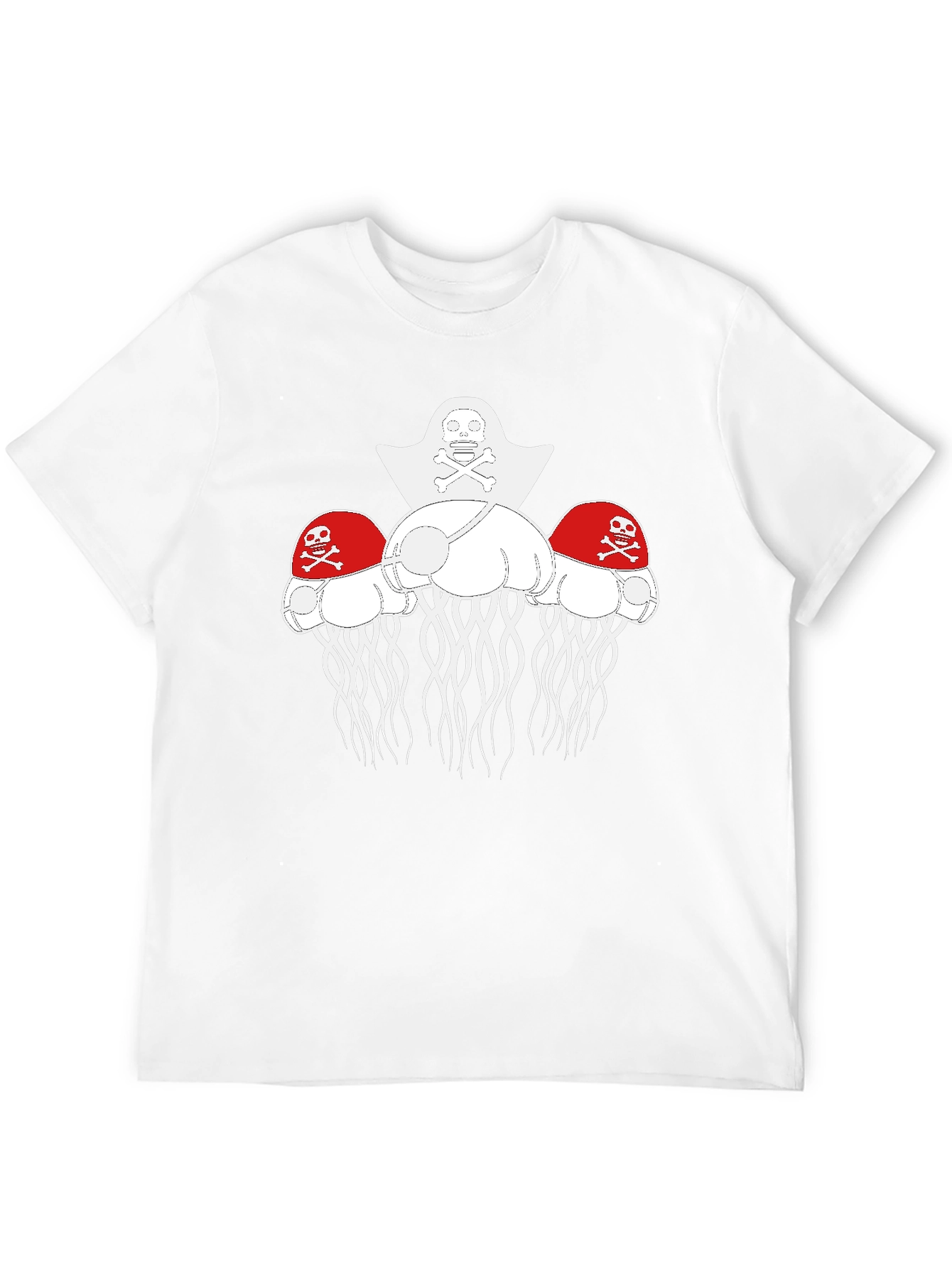 Pirate Jellyfish Graphic T-Shirt