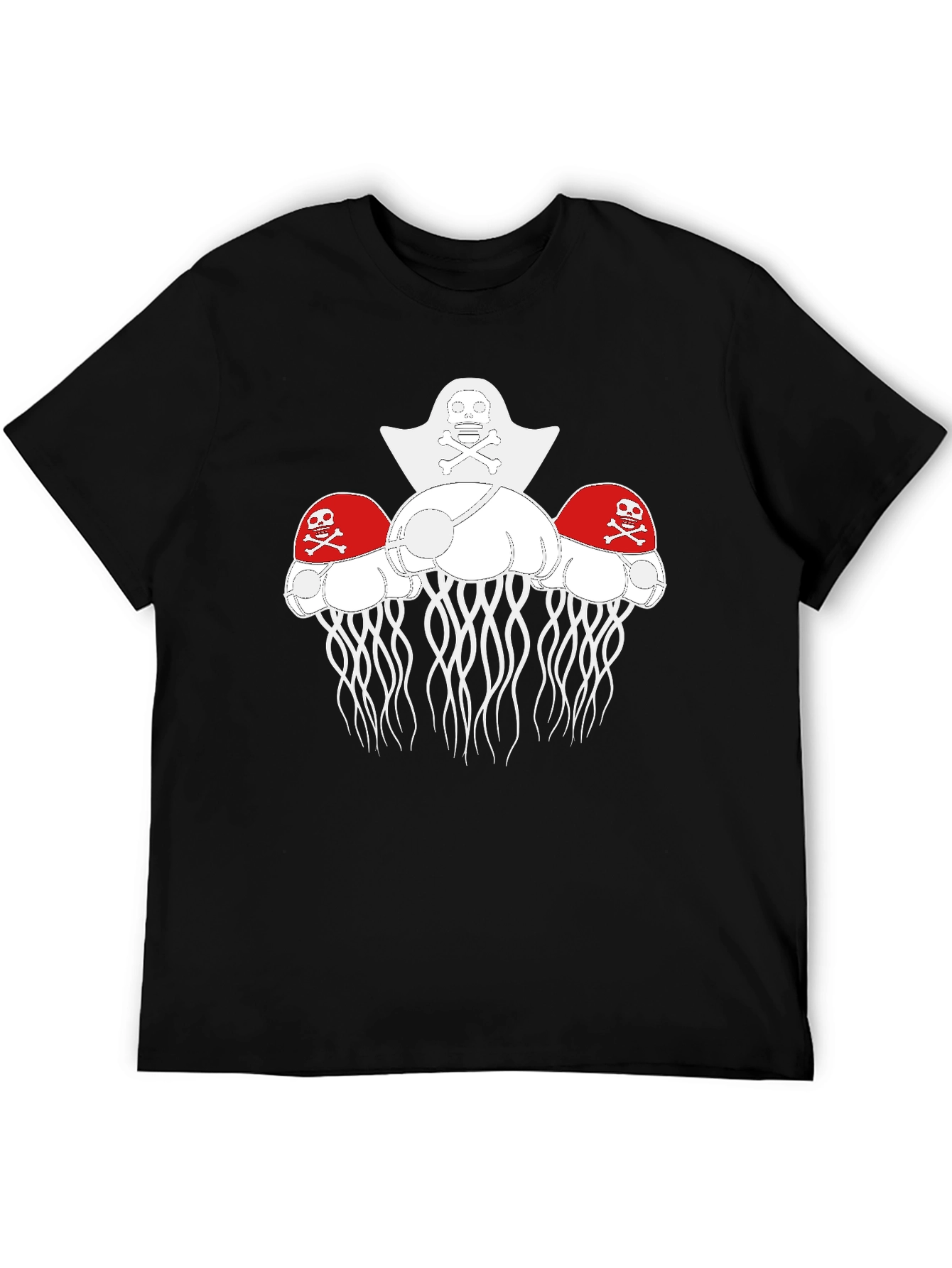 Pirate Jellyfish Graphic T-Shirt