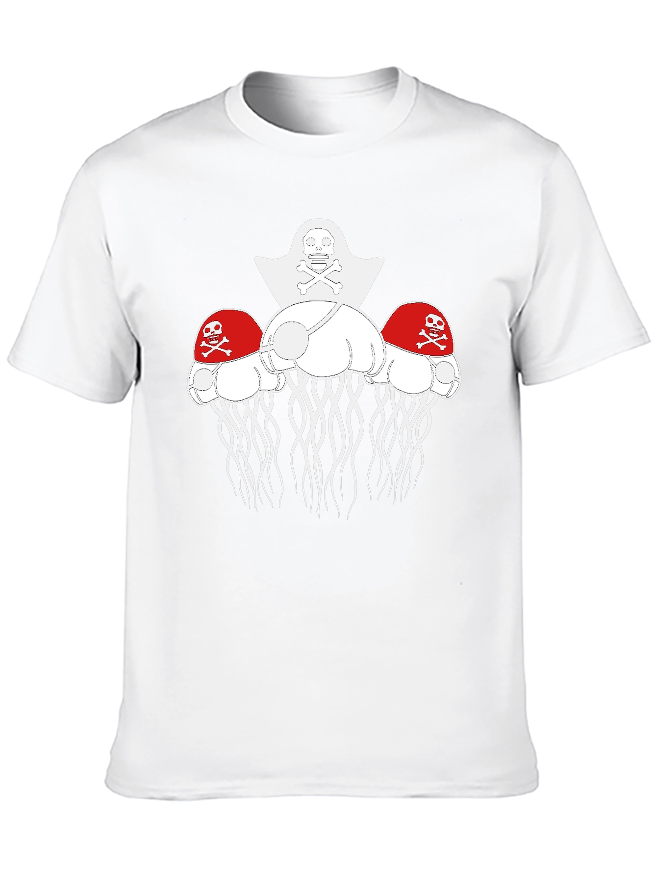 Pirate Jellyfish Graphic T-Shirt
