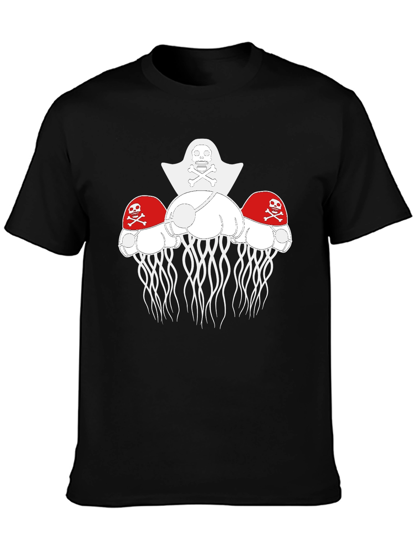 Pirate Jellyfish Graphic T-Shirt
