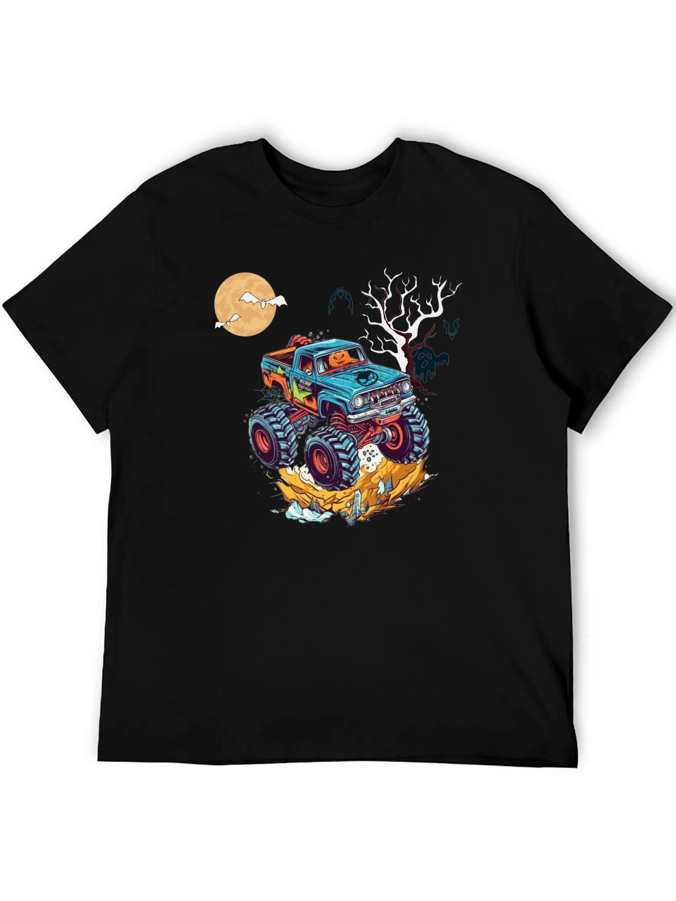 Halloween Monster Truck T-Shirt