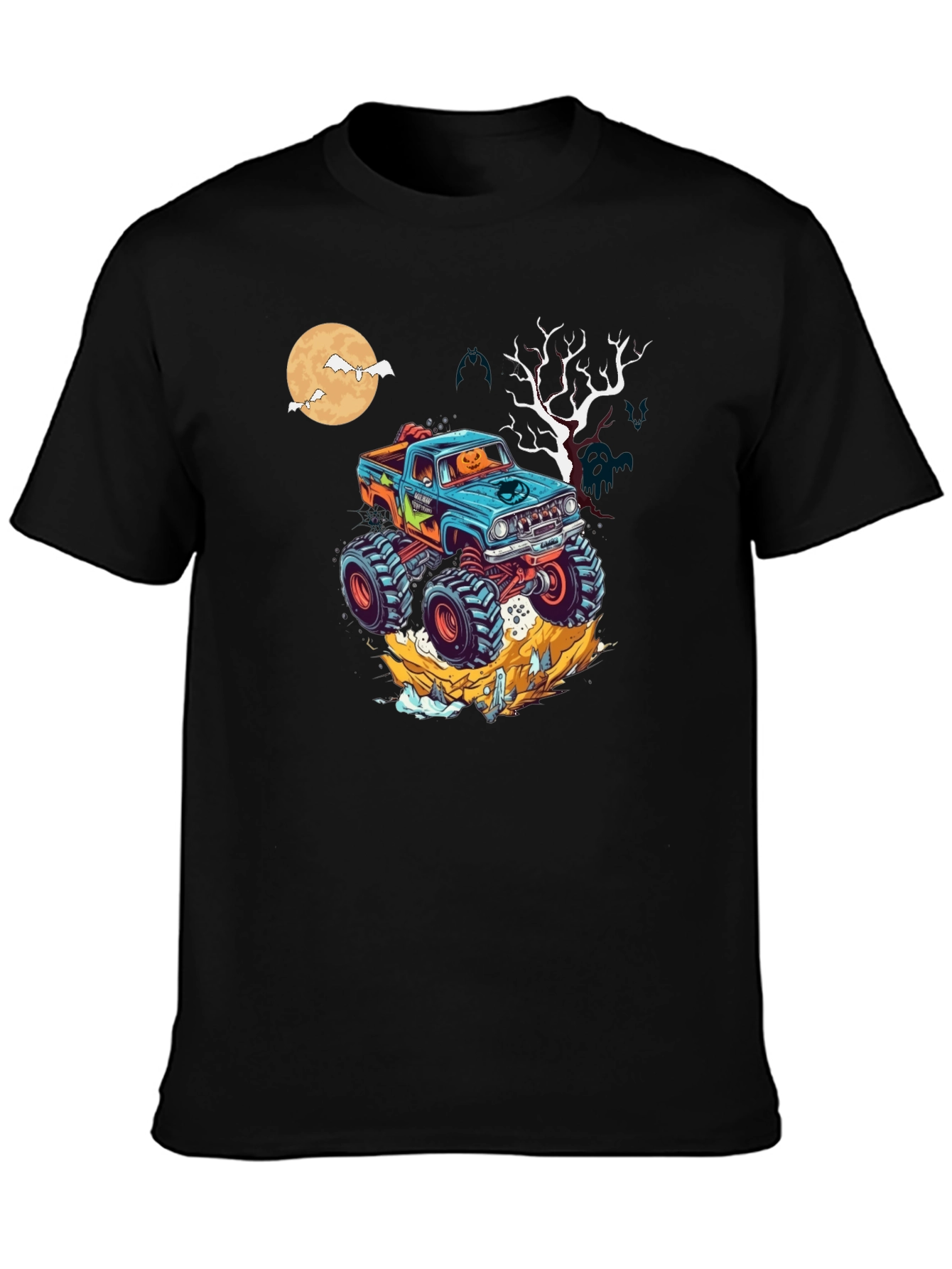 Halloween Monster Truck T-Shirt