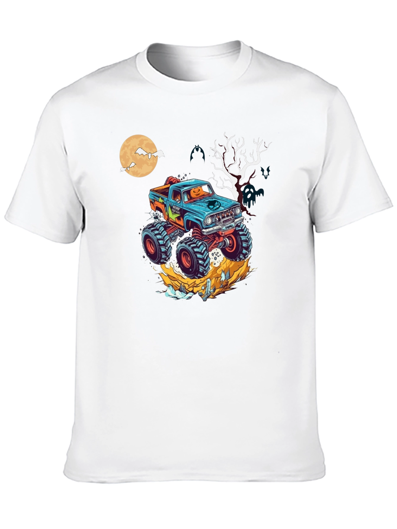 Halloween Monster Truck T-Shirt