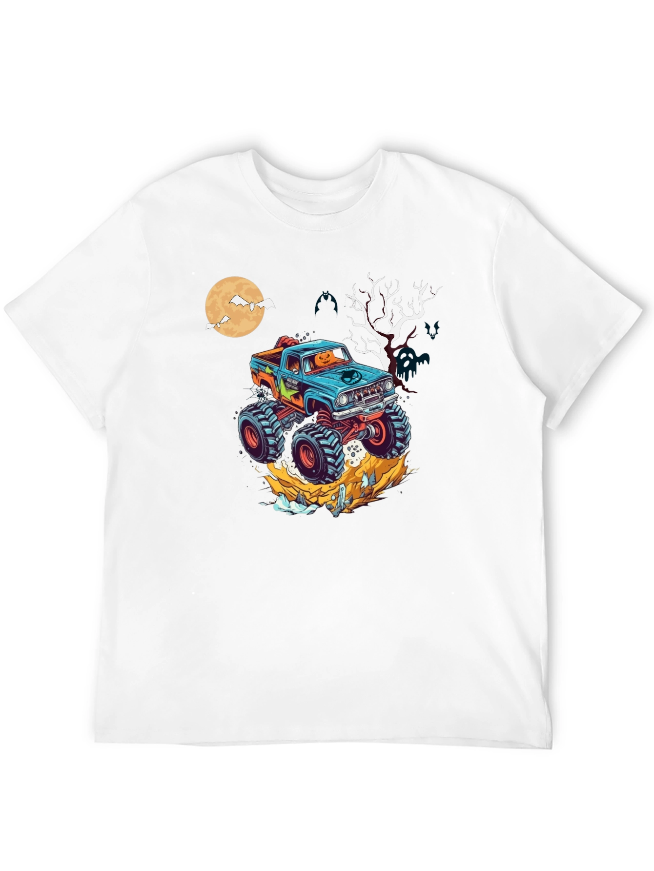 Halloween Monster Truck T-Shirt