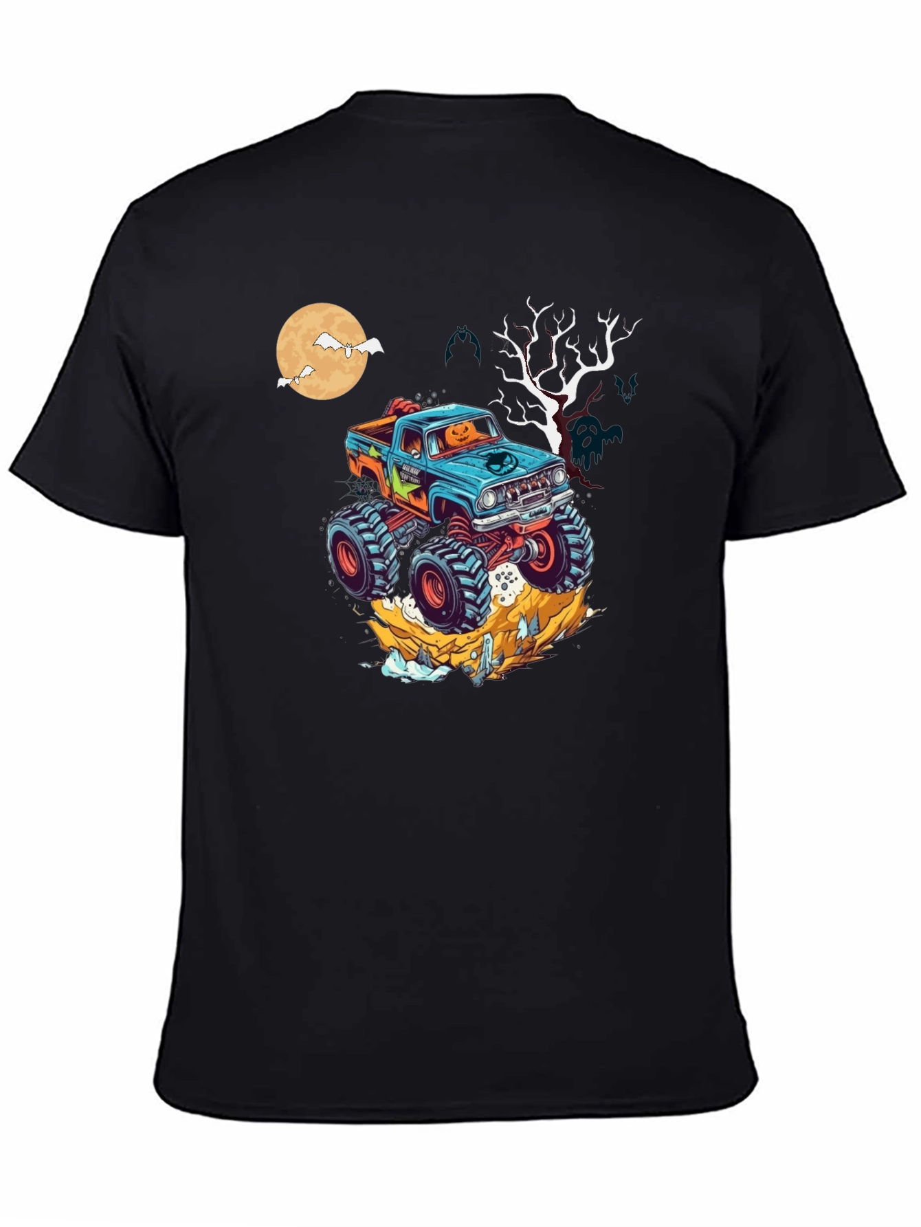 Halloween Monster Truck T-Shirt