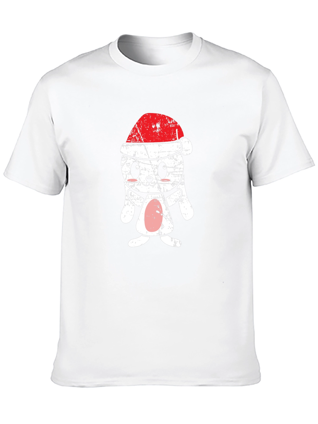 Festive Bunny T-Shirt - Holiday Apparel