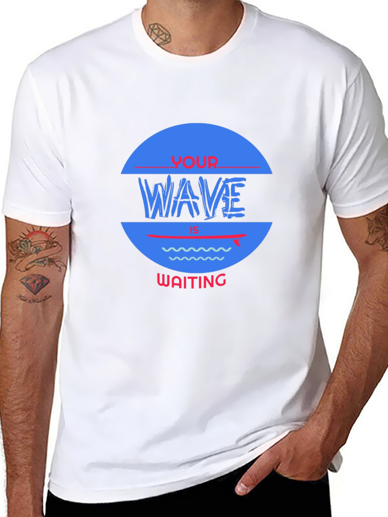Your Wave Is Waiting Graphic Tee