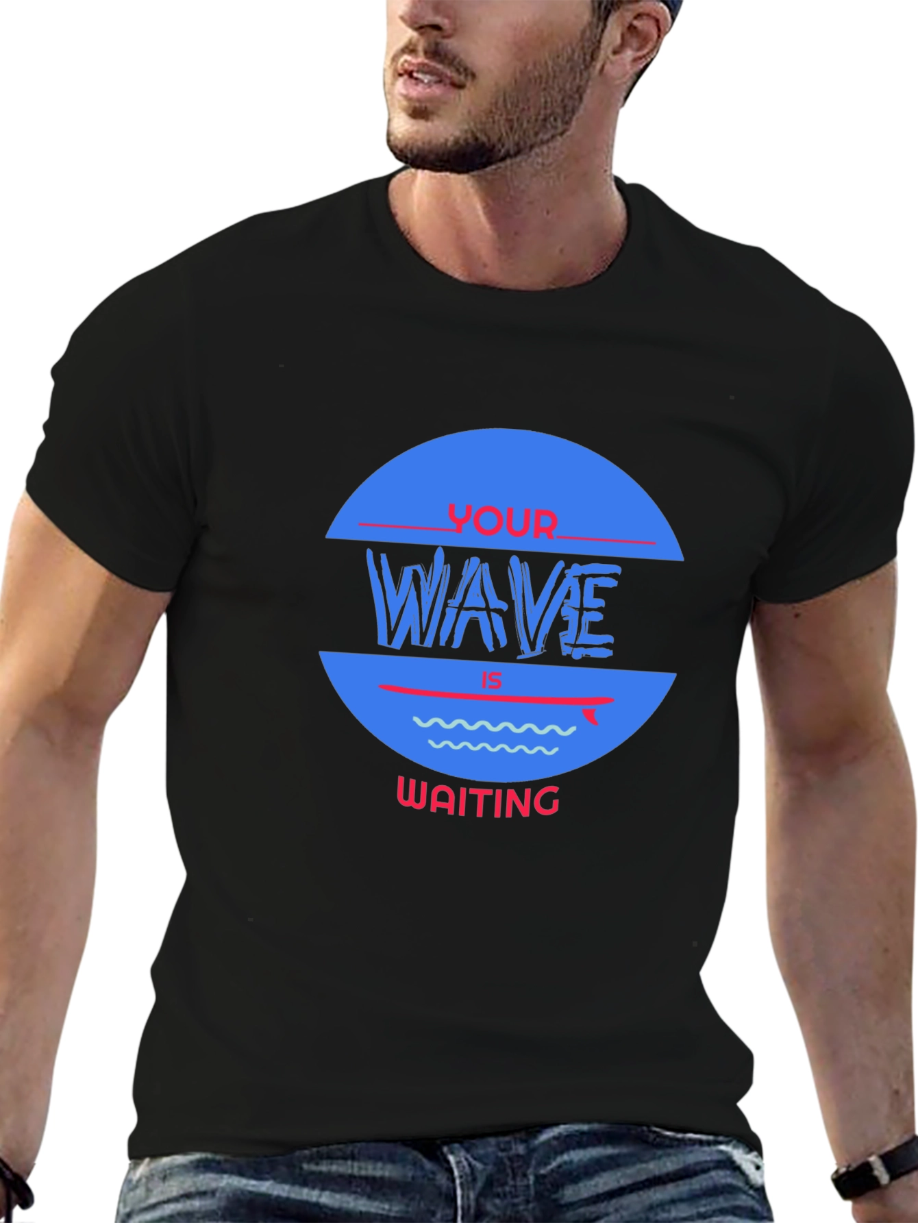 Your Wave Is Waiting Graphic Tee