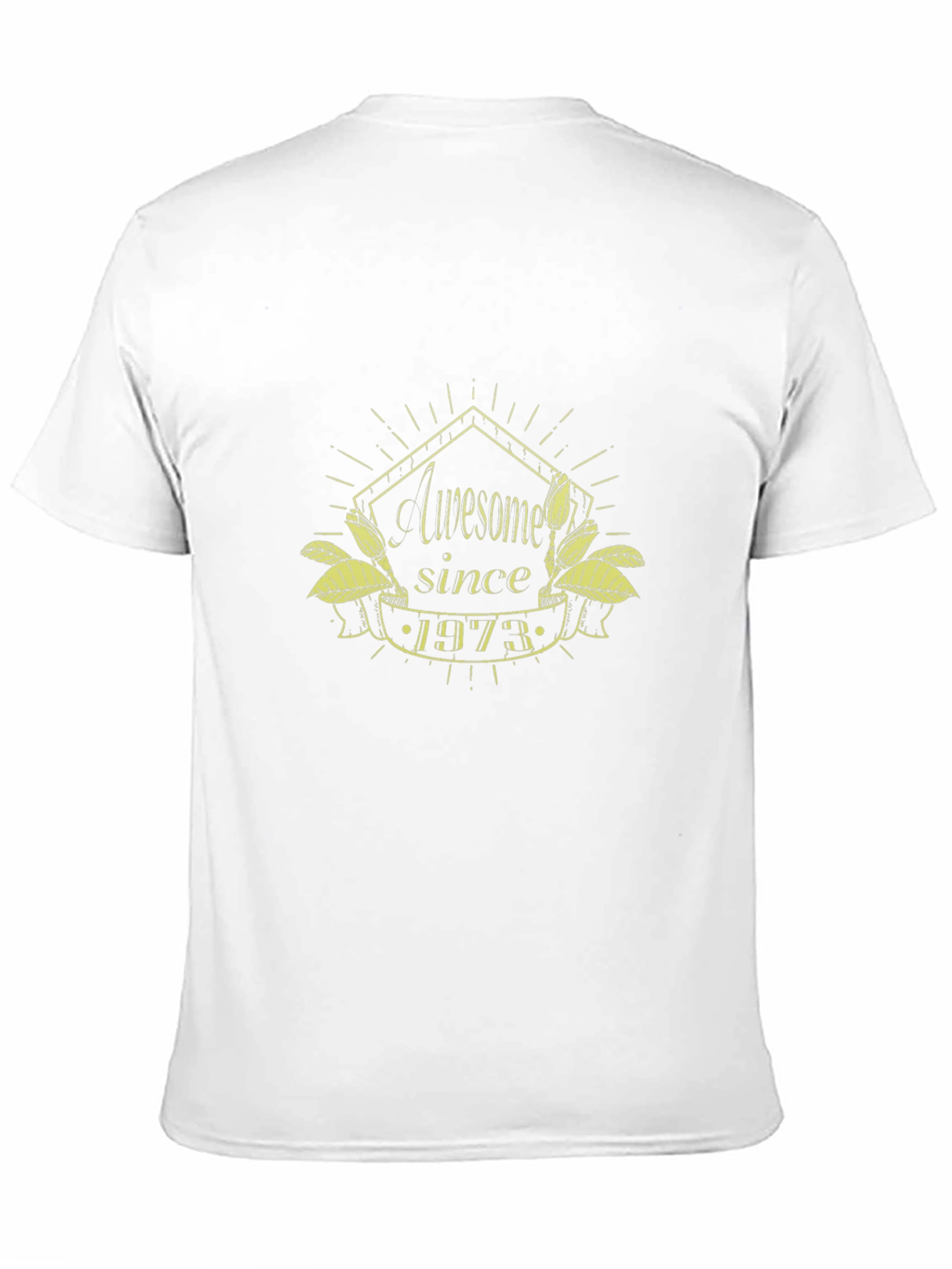 Awesome Since 1973 Black T-Shirt